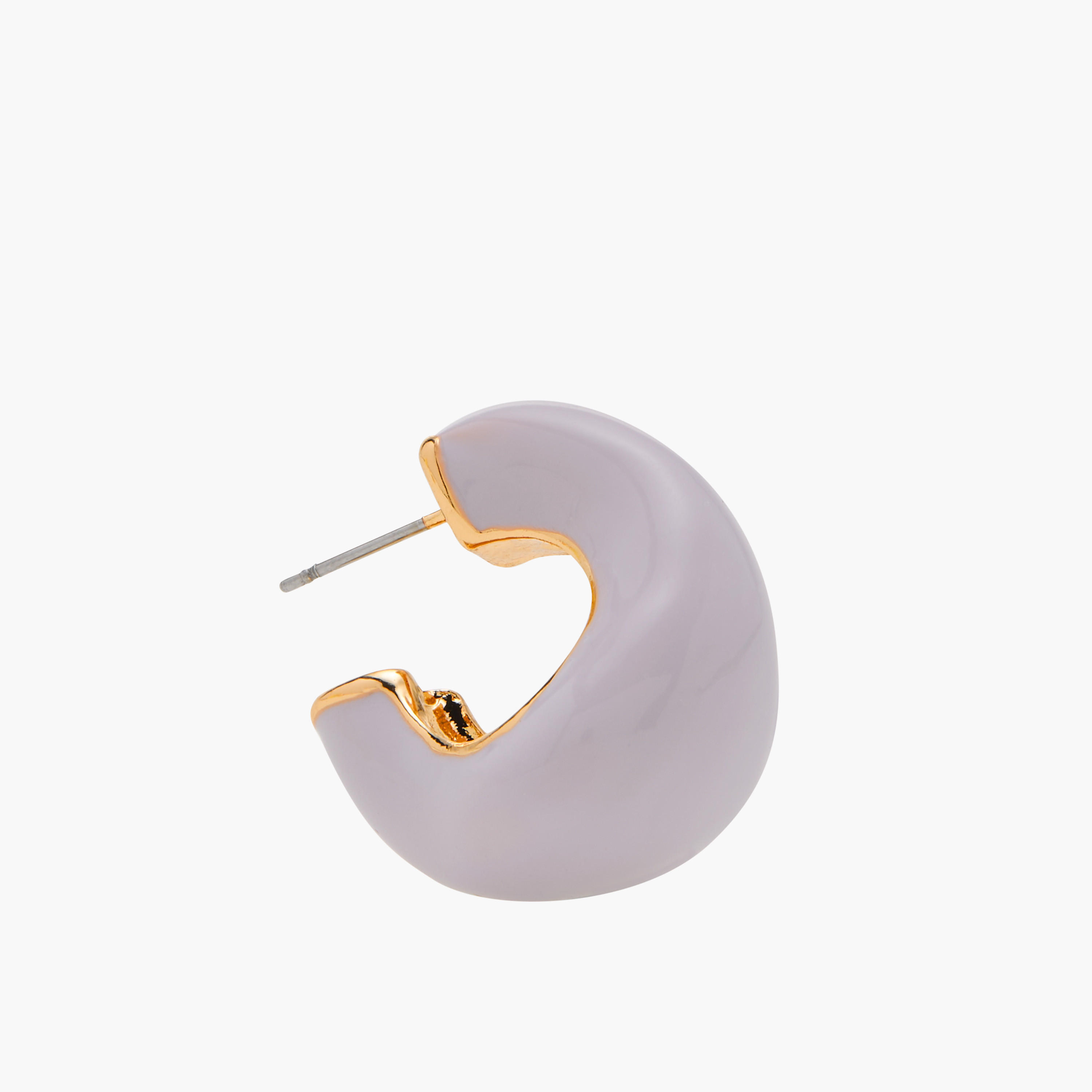 طقم أقراط دائرية بمكبس إغلاق خلفي زوجين ميتاليك-women-watchesandjewellery-jewellery-earrings-image-6
