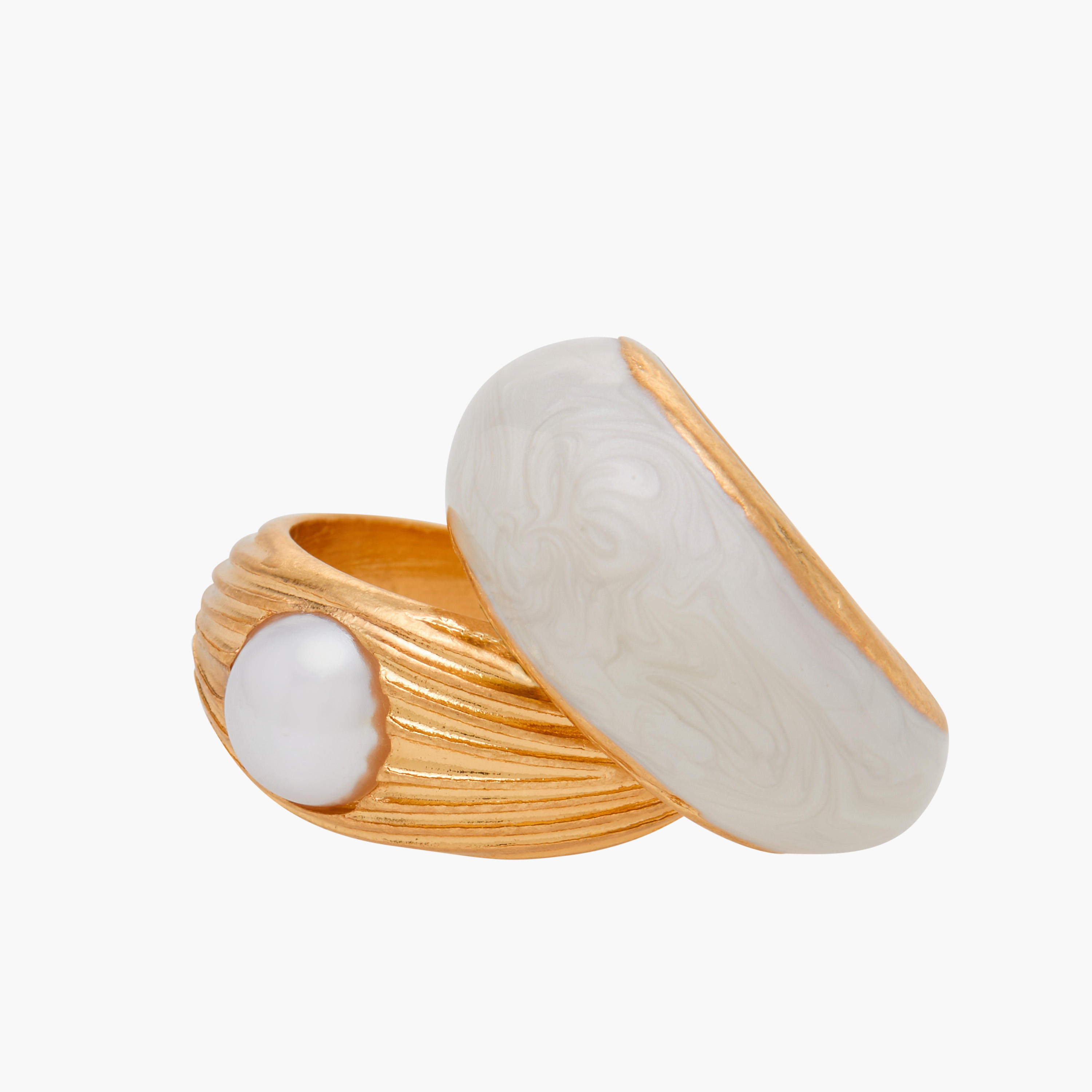 خاتم بتزيينات لؤلؤ - طقم من 3 قطع-women-watchesandjewellery-jewellery-rings-image-5