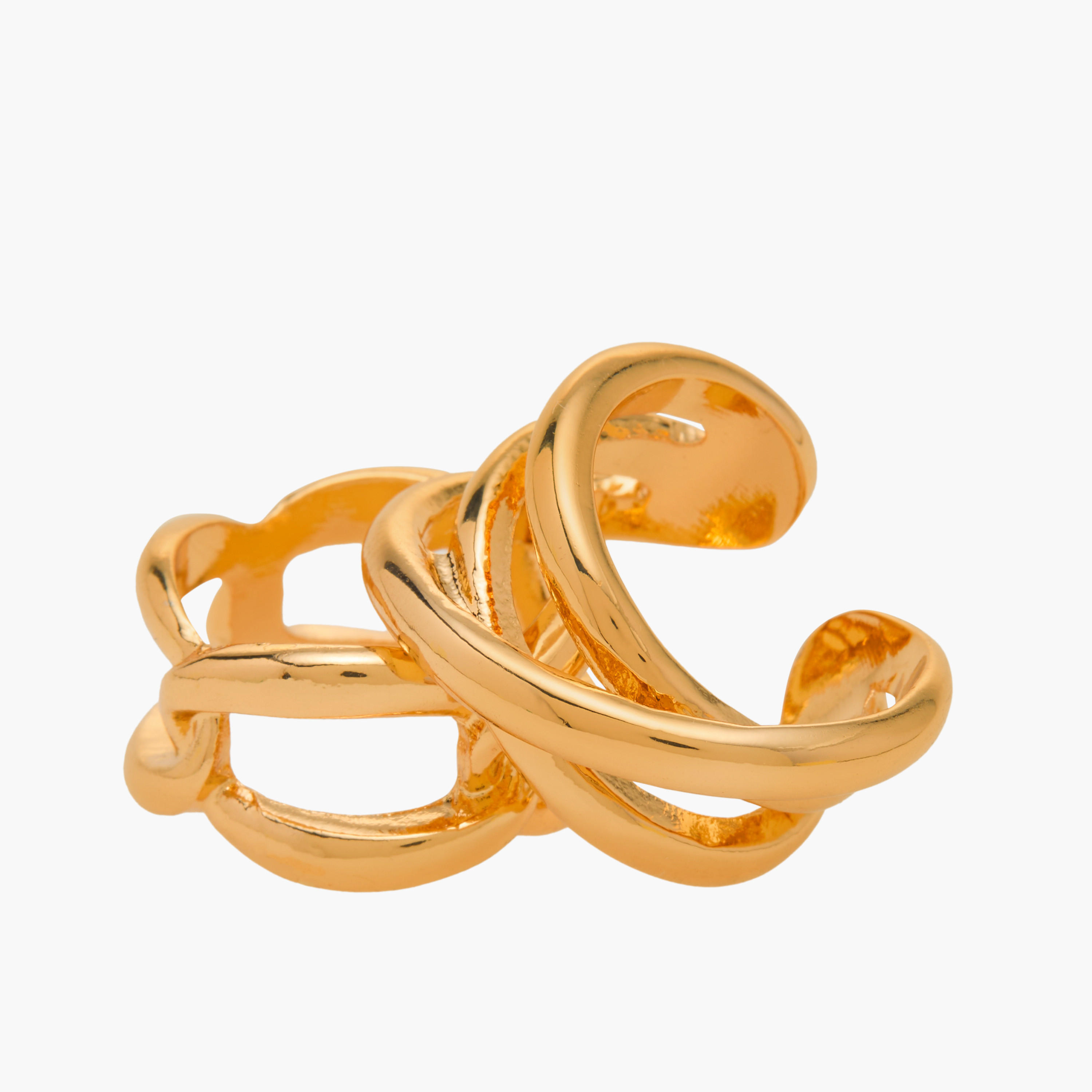 Set of 3 - Assorted Metallic Ring-women-watchesandjewellery-jewellery-rings-image-5