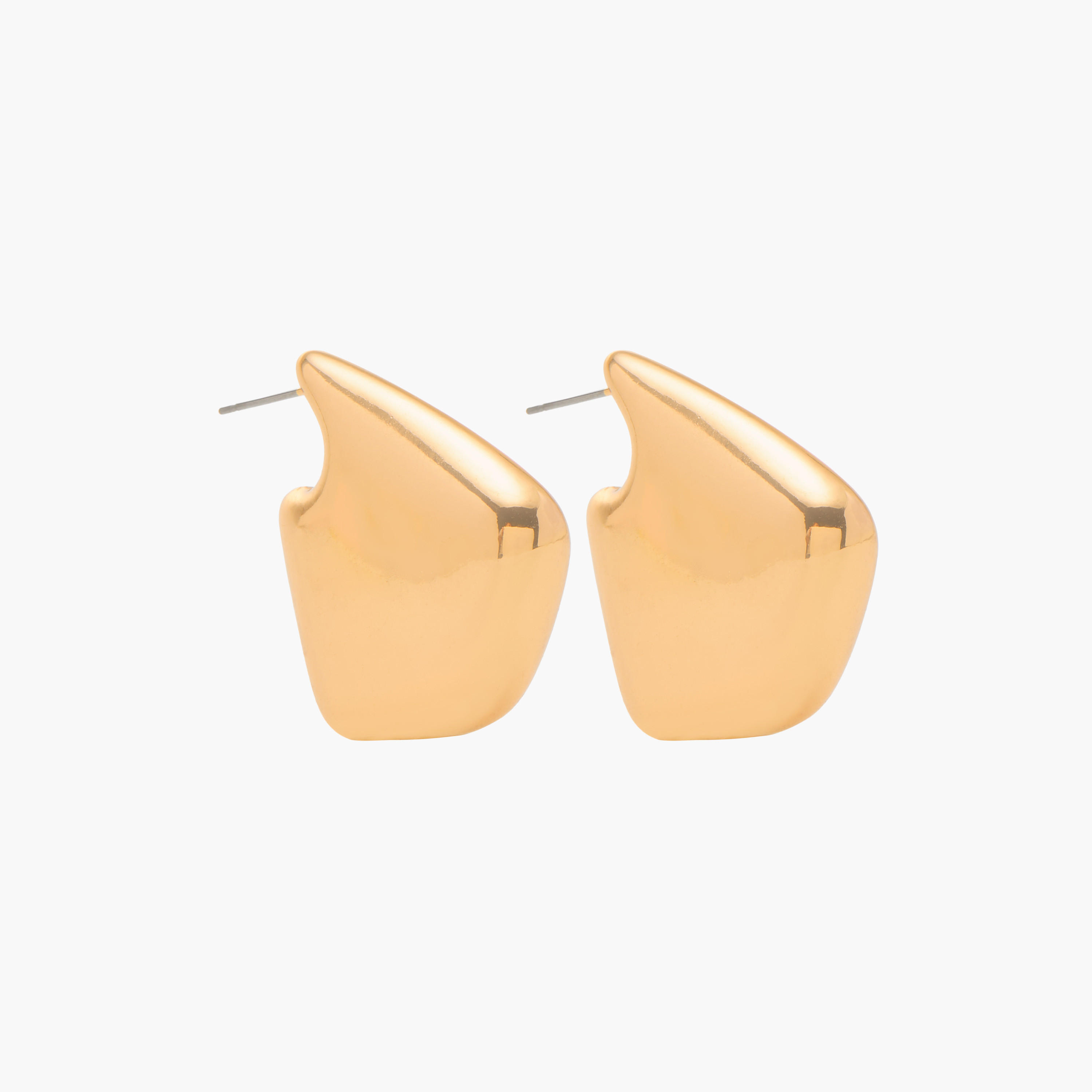 حلقان بارزة الملمس بمكبس إغلاق خلفي - طقم 3 أزواج-women-watchesandjewellery-jewellery-earrings-image-4