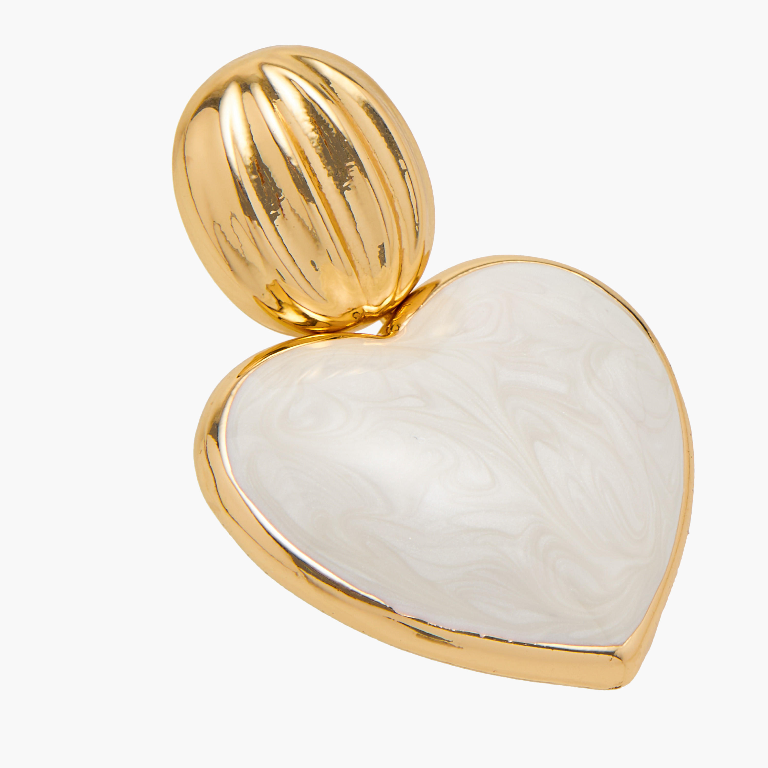 Heart Shape Earrings with Pushback Closure-women-watchesandjewellery-jewellery-earrings-image-4