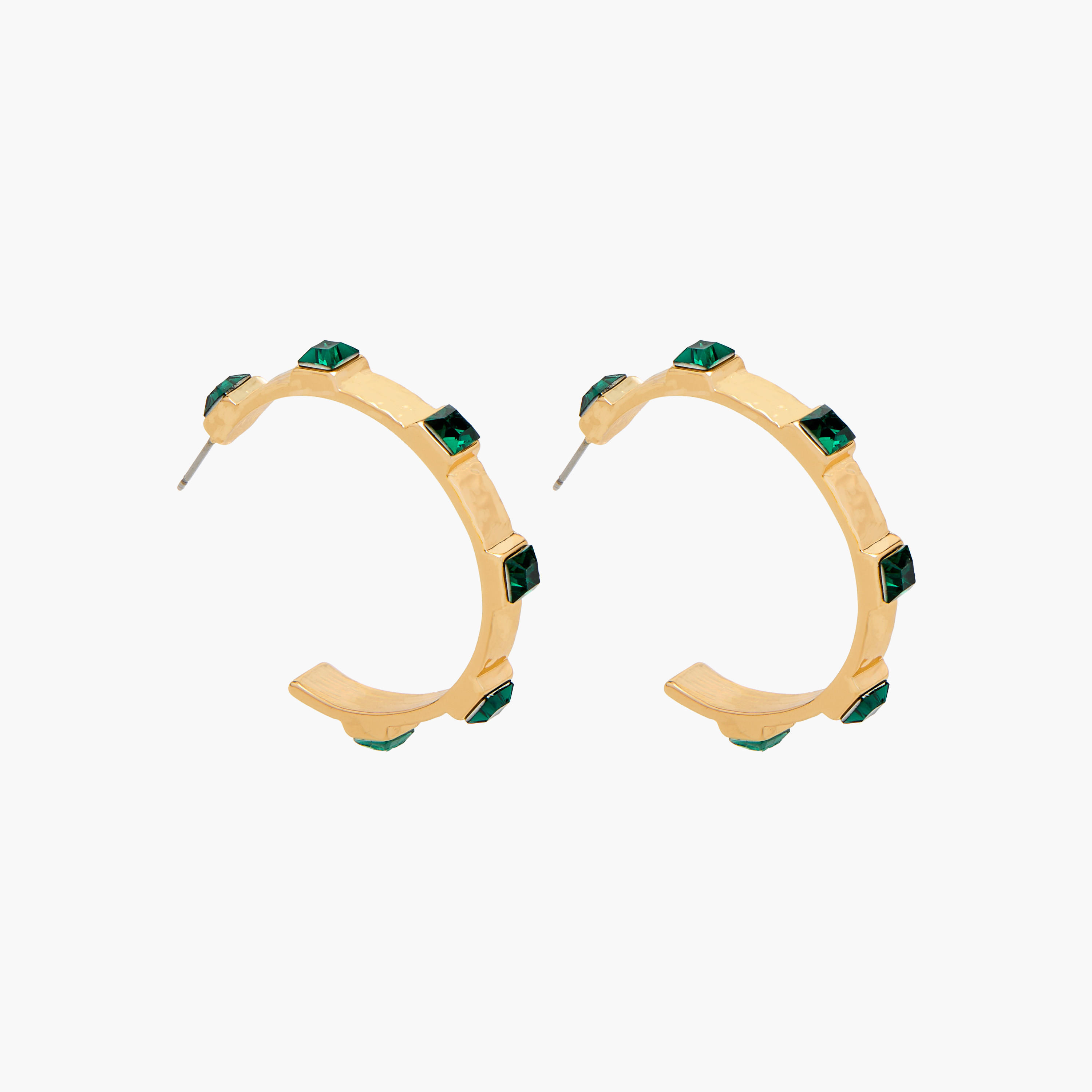 Stone Embellished Earrings with Pushback Closure-women-watchesandjewellery-jewellery-earrings-image-3