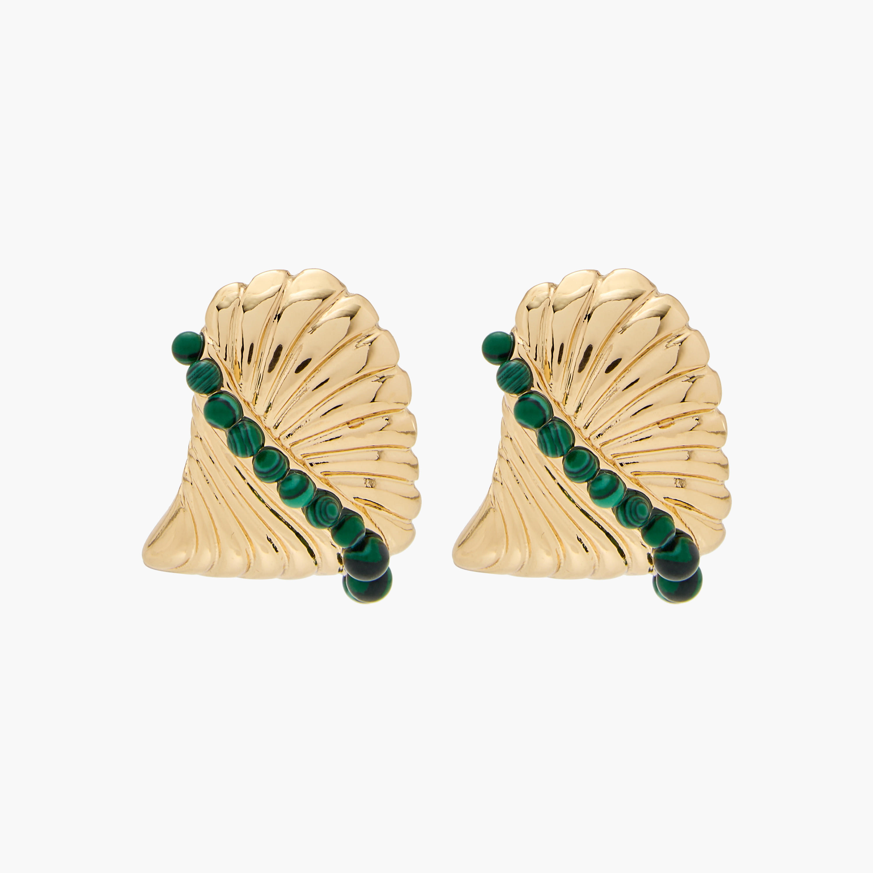 Bead Embellished Earrings with Pushback Closure-women-watchesandjewellery-jewellery-earrings-image-1