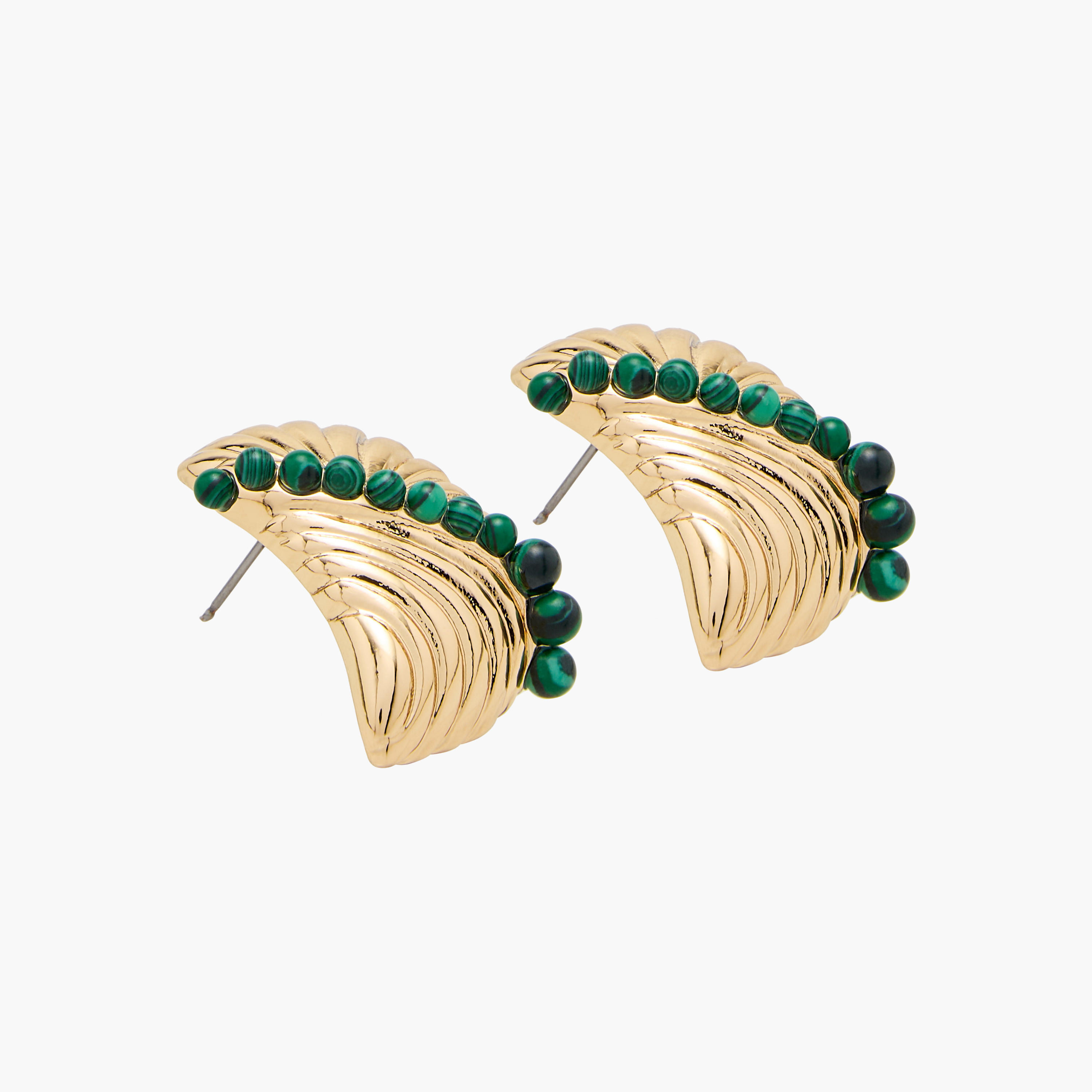Bead Embellished Earrings with Pushback Closure-women-watchesandjewellery-jewellery-earrings-image-3