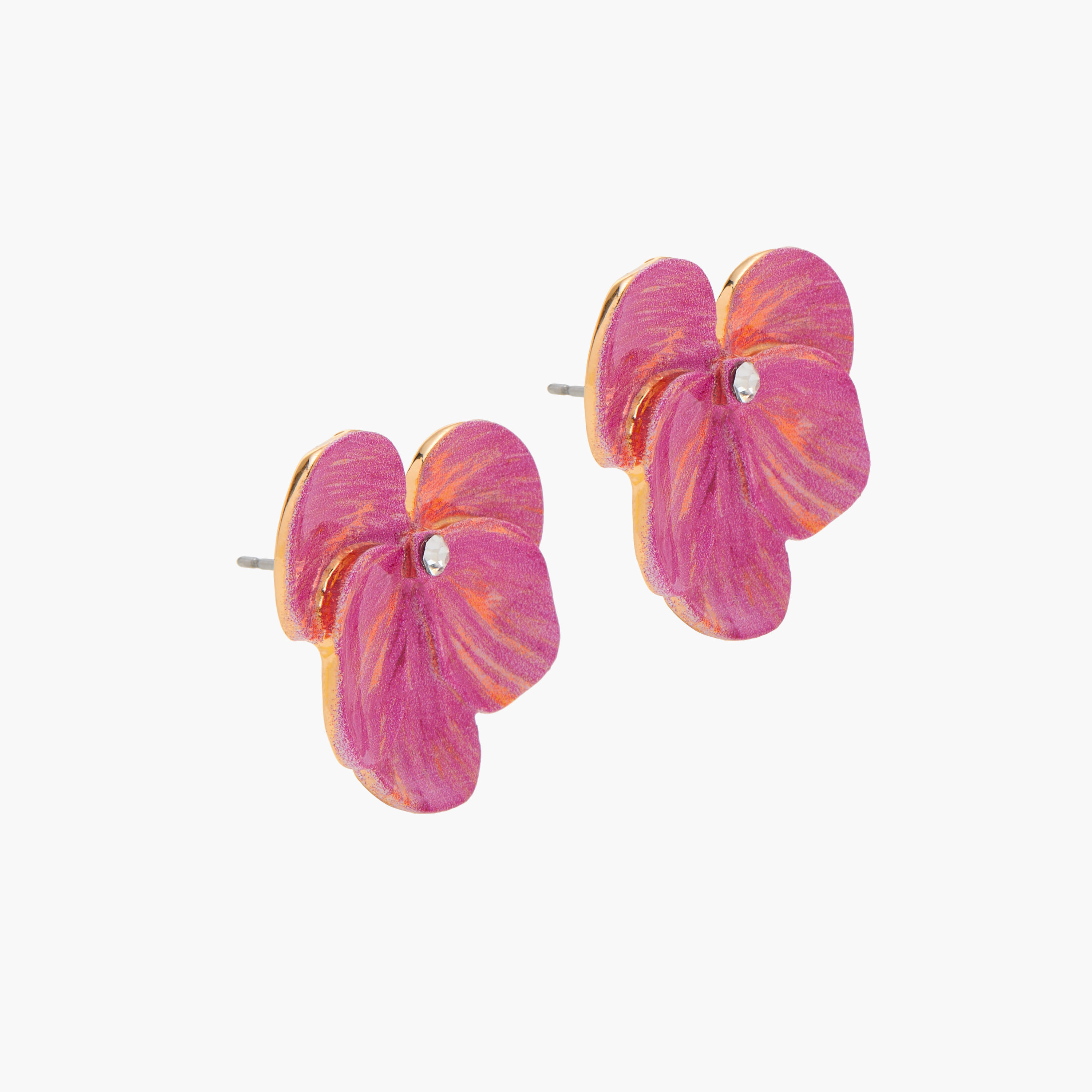 حلقان مرصّعة بتزيينات ومكبس إغلاق - طقم من قطعتين-women-watchesandjewellery-jewellery-earrings-image-3