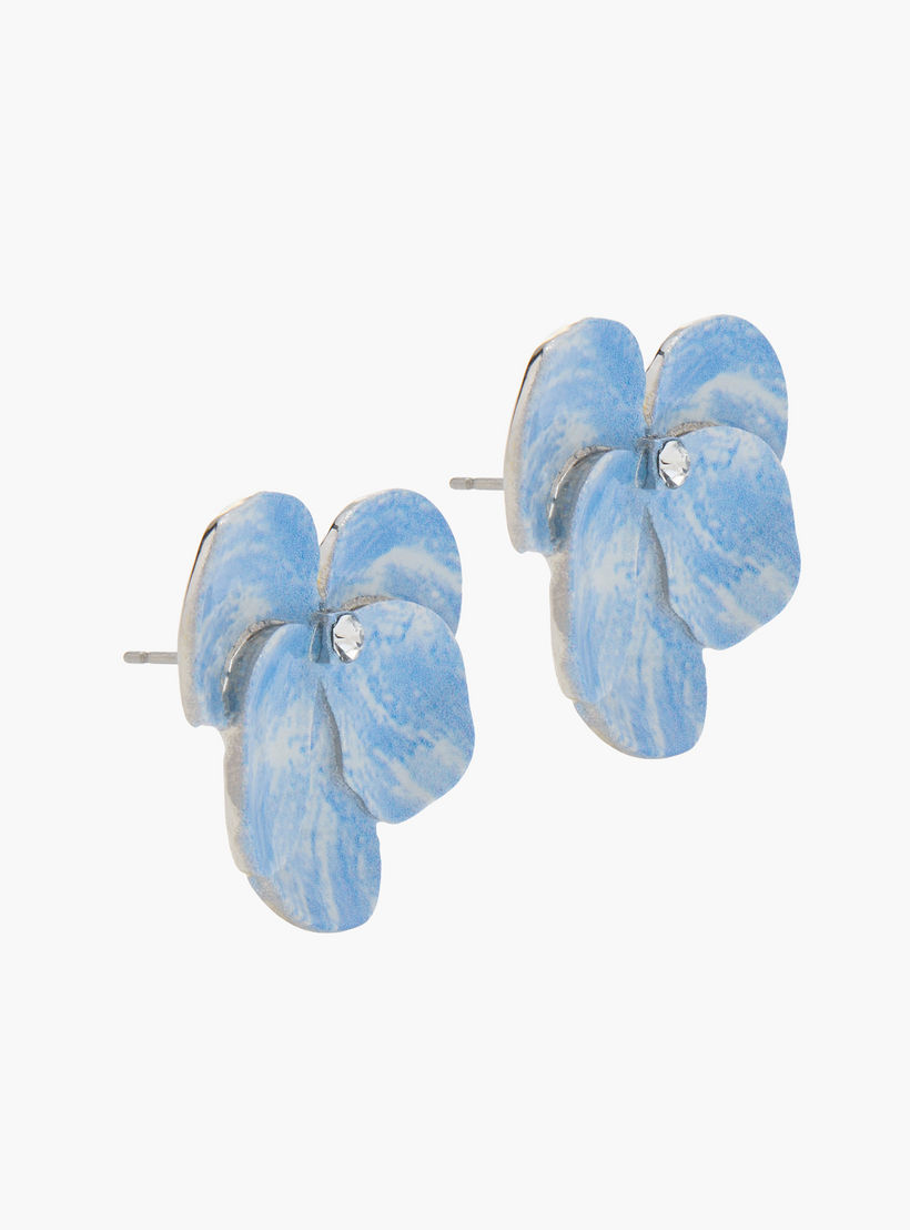 حلقان مرصّعة بتزيينات ومكبس إغلاق - طقم من قطعتين-women-watchesandjewellery-jewellery-earrings-image-4