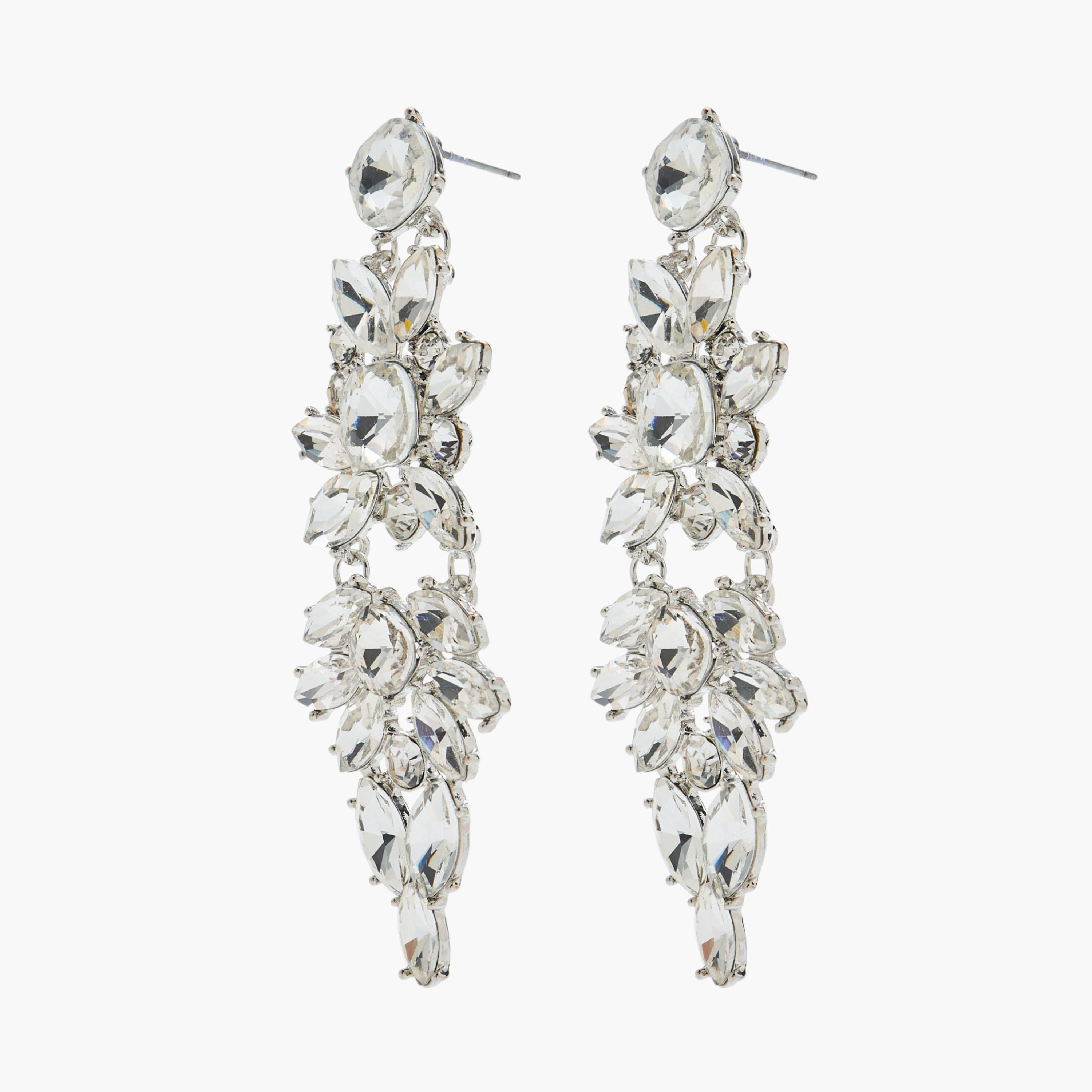 Embellished Dangler Earrings with Pushback Closure-women-watchesandjewellery-jewellery-earrings-image-2