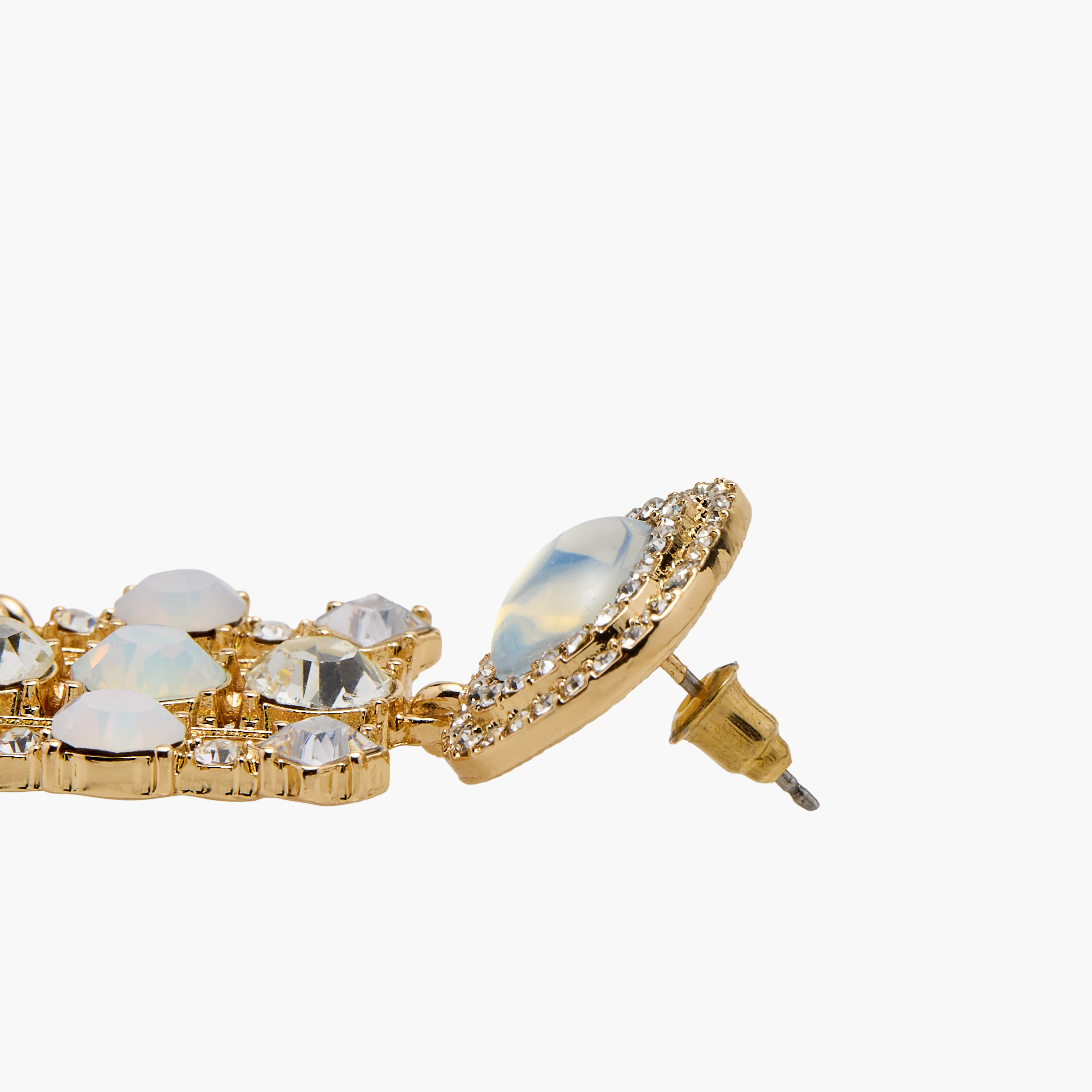 أقراط مزينة بالأحجار بمشبك إغلاق-women-watchesandjewellery-jewellery-earrings-image-1