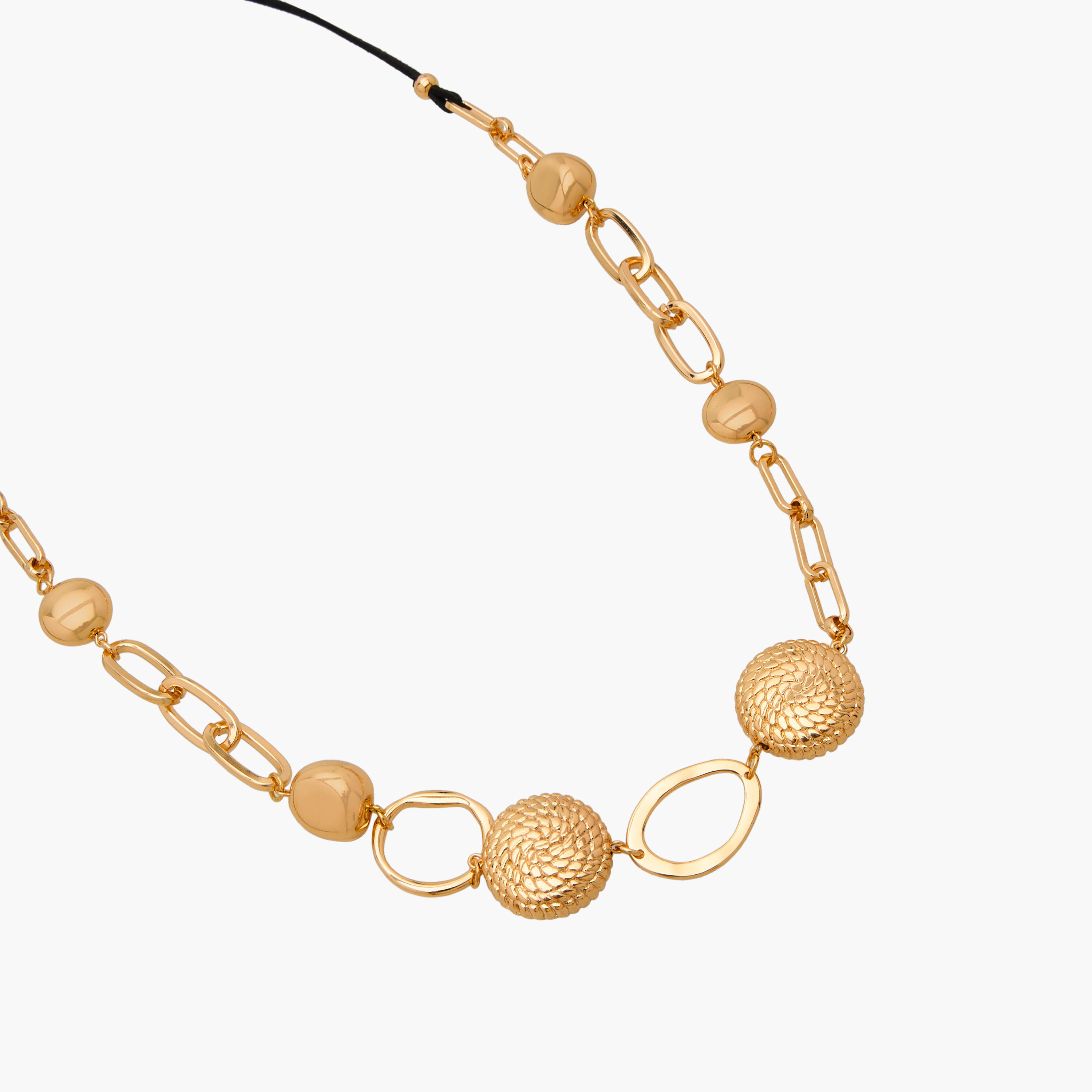 عقد ميتاليك بمشبك إغلاق-women-watchesandjewellery-jewellery-necklacesandpendants-image-4