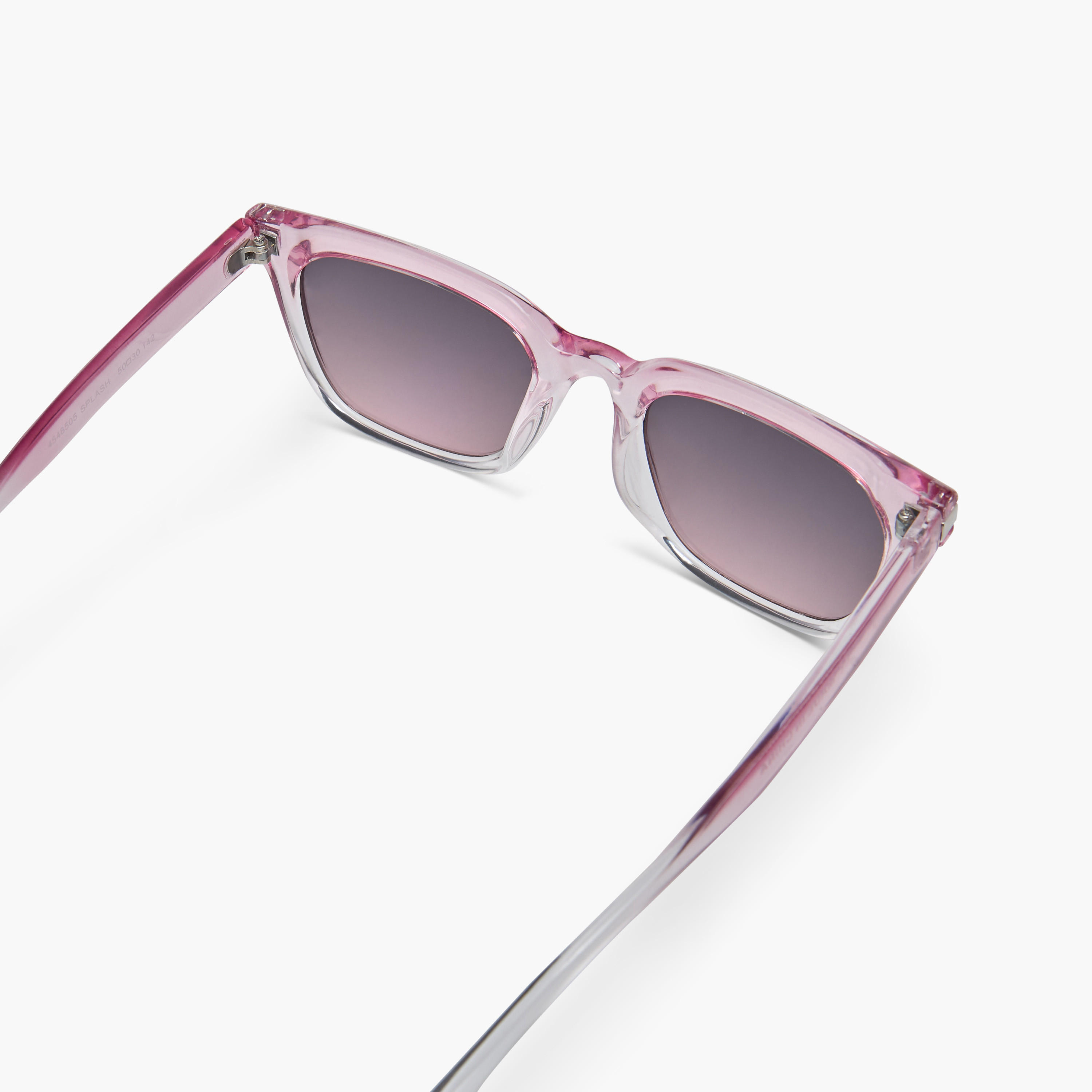 نظارة شمسية بعدسات ملونة وإطار كامل-women-sunglasses-image-2