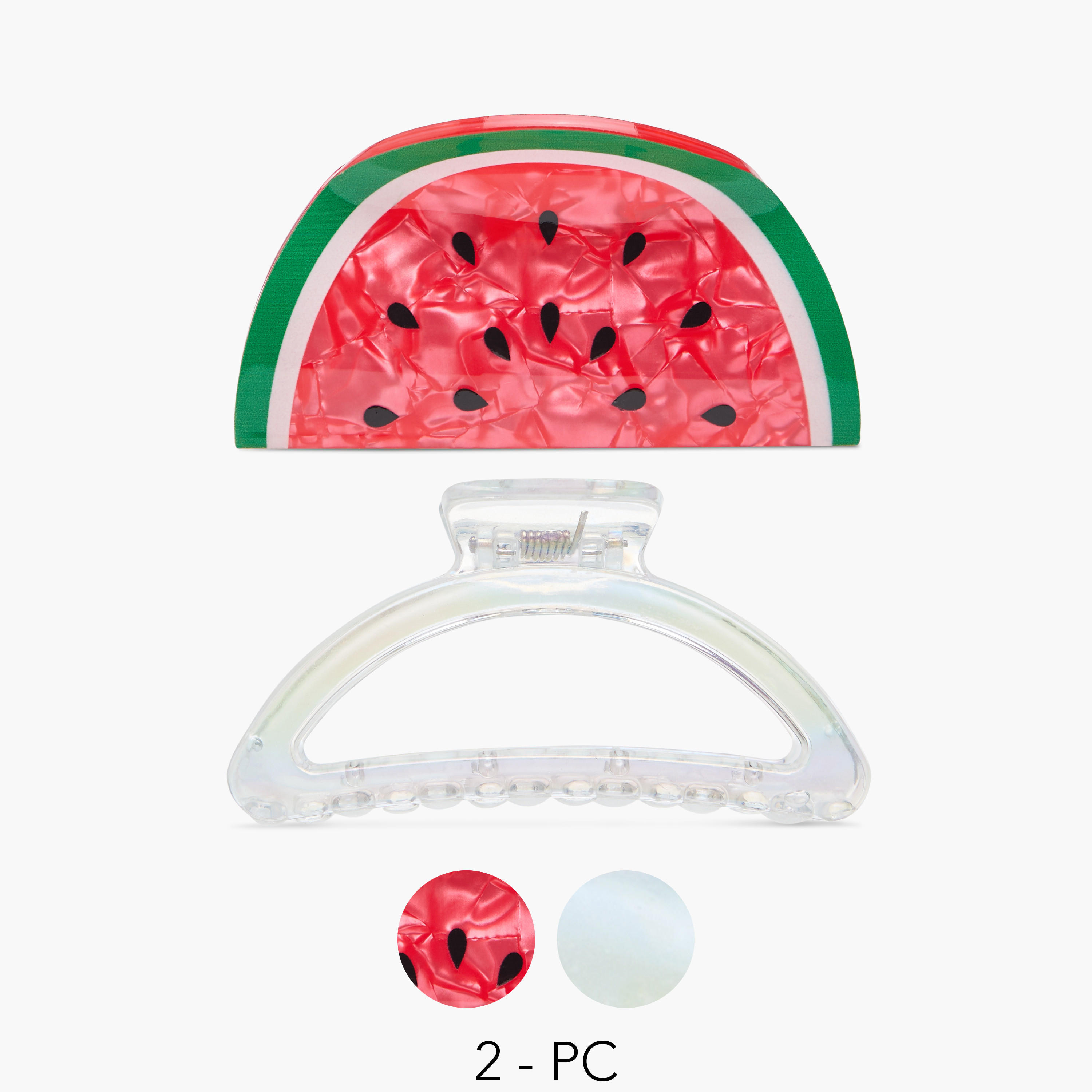 طقم مشابك شعر من قطعتين متنوعتين-women-hairaccessories-clamps-image-1