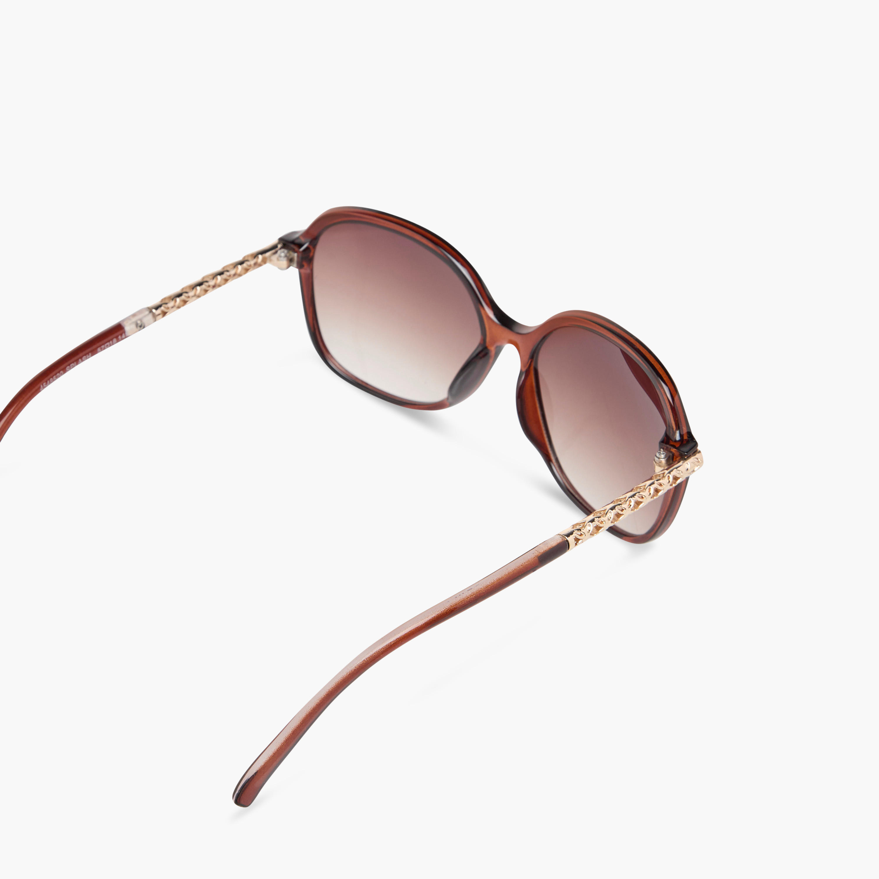 نظارة شمسية ملونة بإطار كامل مع وسادات أنف-women-sunglasses-image-5