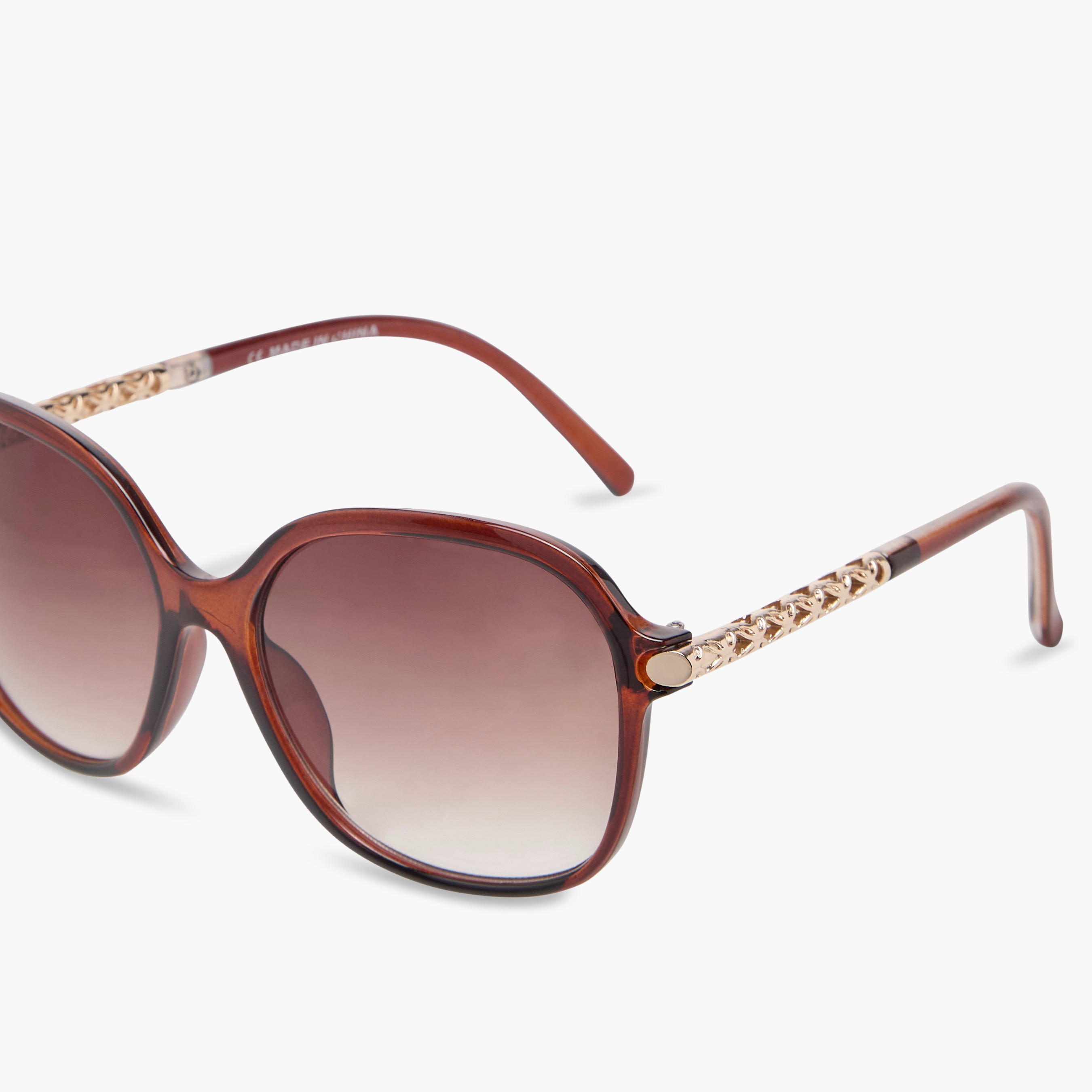 نظارة شمسية ملونة بإطار كامل مع وسادات أنف-women-sunglasses-image-6