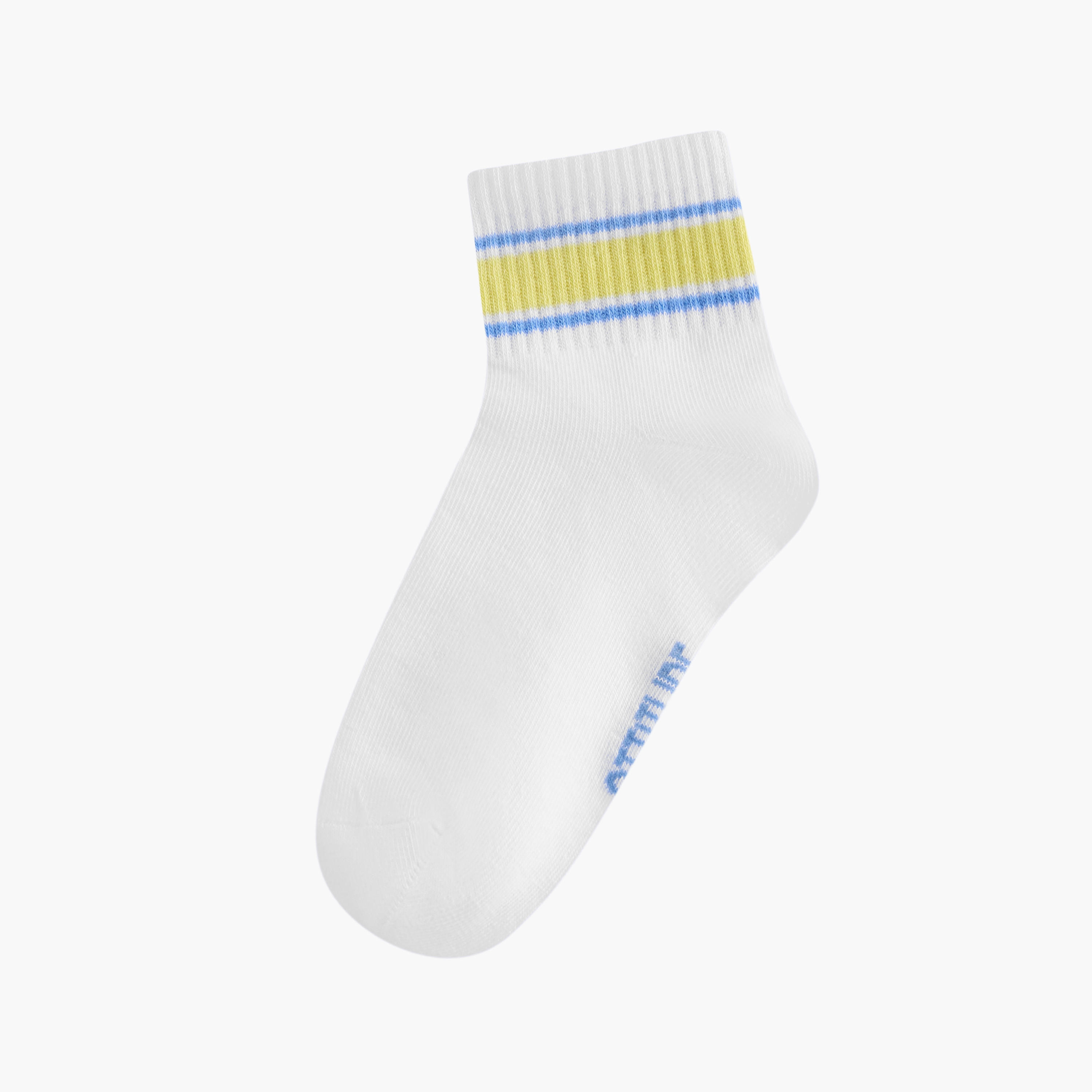 جوارب بطبعات - طقم من 5 أزواج-women-socksandstockings-image-2