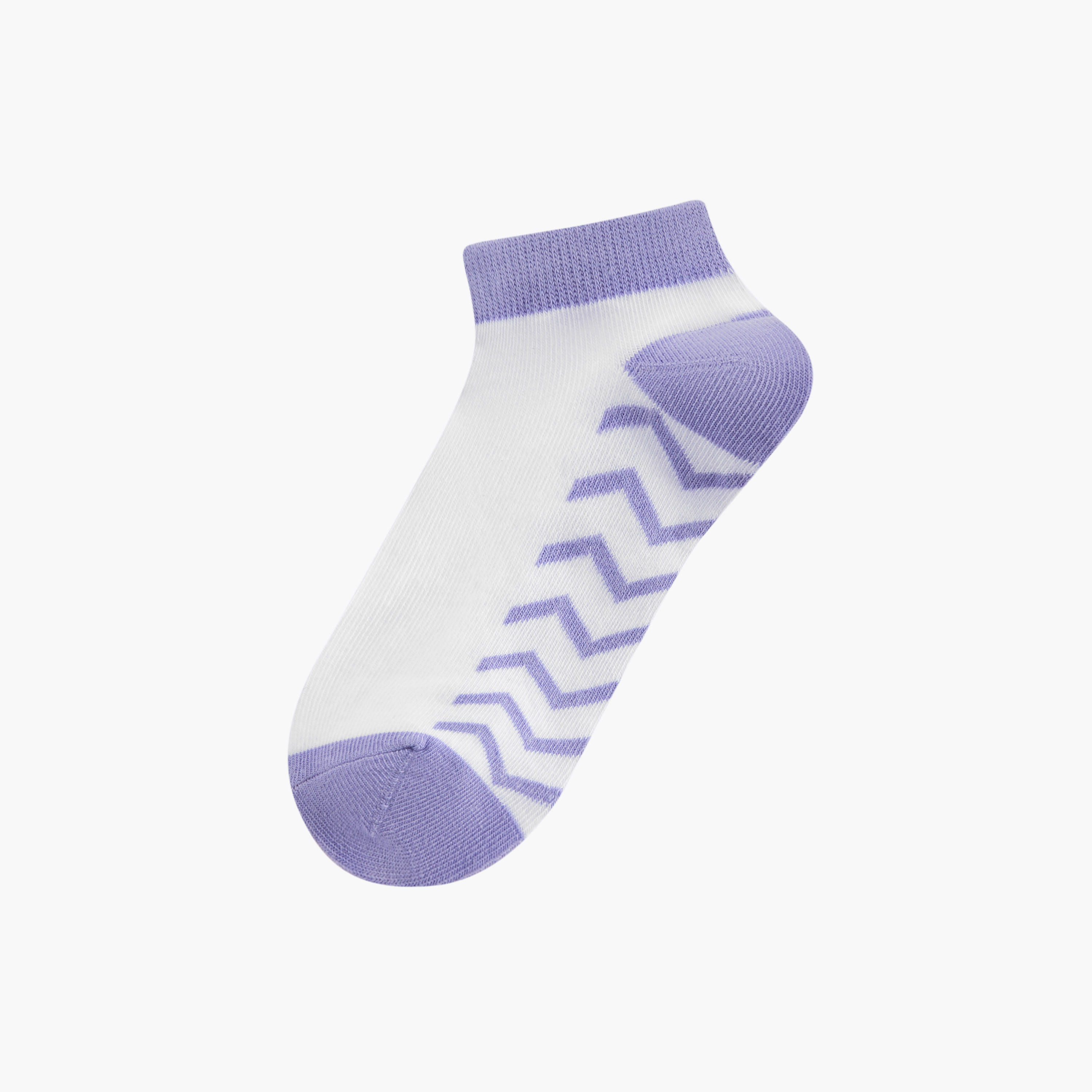 طقم جوارب 7 أزواج بطبعات وطول الكاحل-women-socksandstockings-image-2