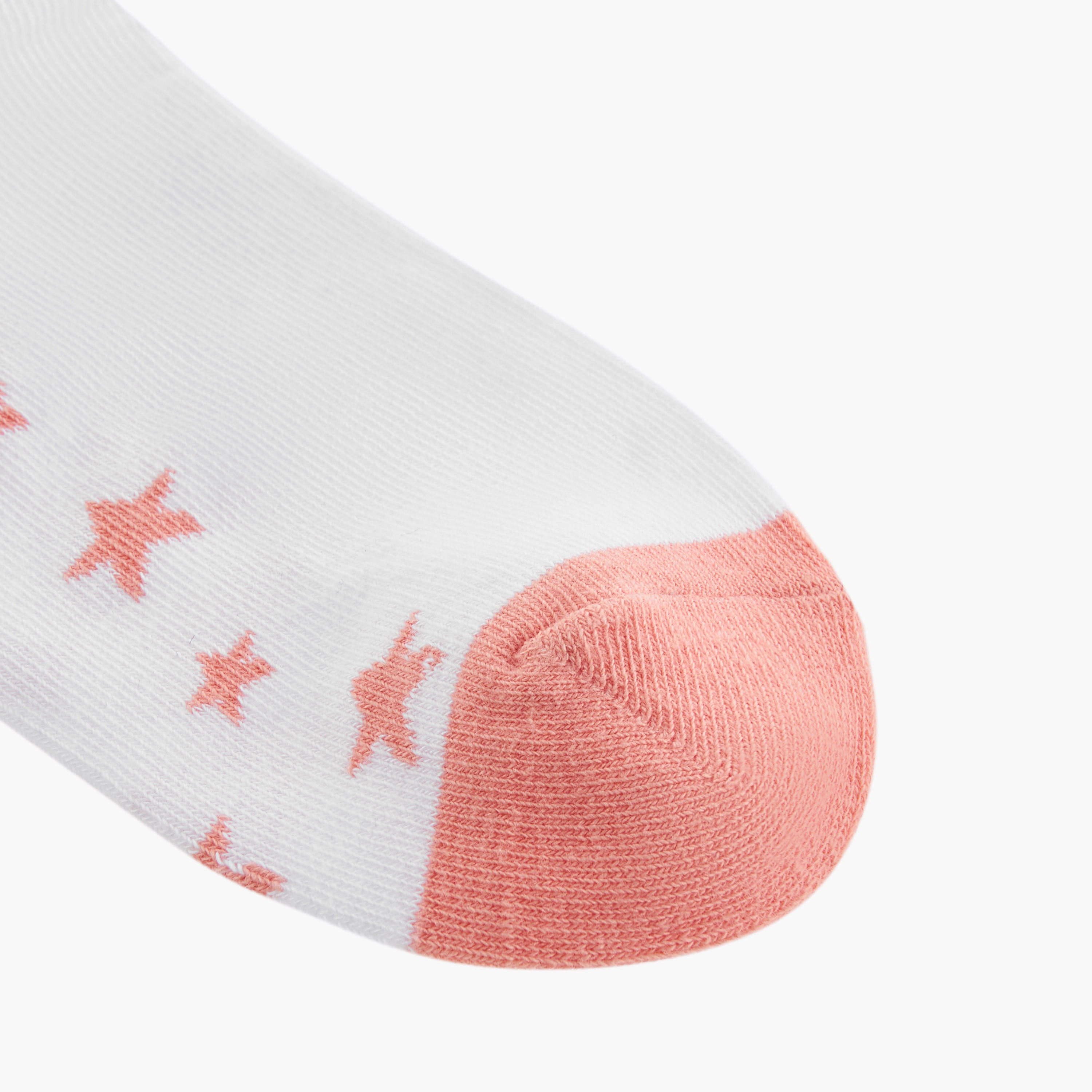 طقم جوارب 7 أزواج بطبعات وطول الكاحل-women-socksandstockings-image-3