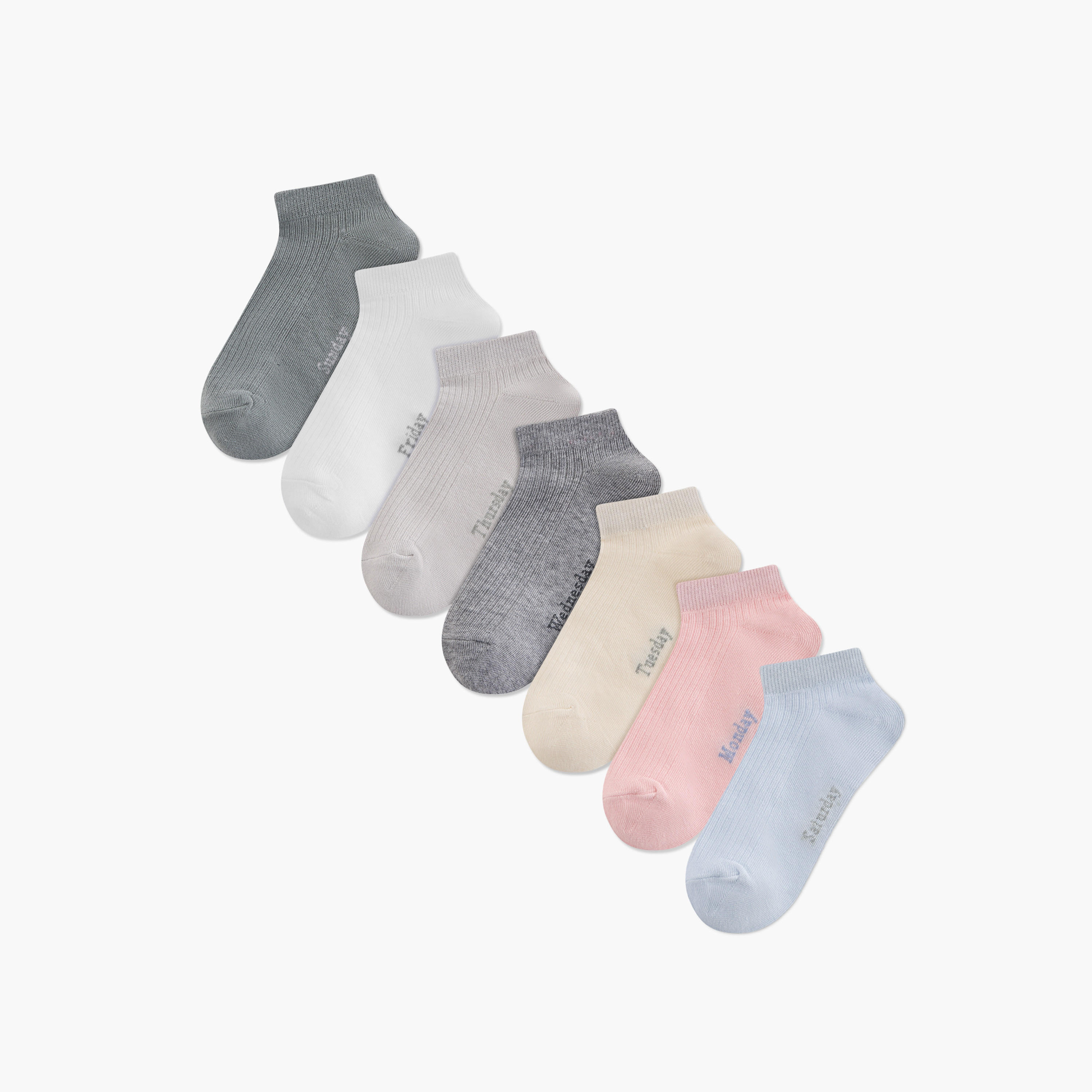 جوارب بطبعات - طقم من 6 أزواج-women-socksandstockings-image-1