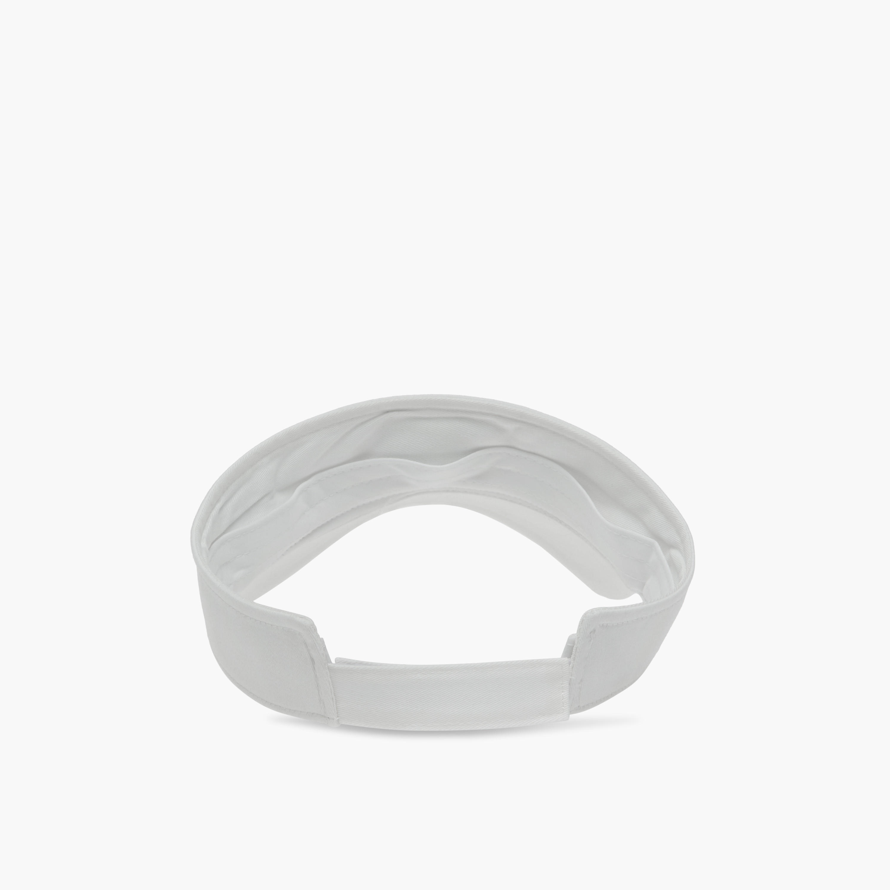 Textured Visor Cap with Elasticated Strap-women-clothingaccessories-capsandhats-image-5