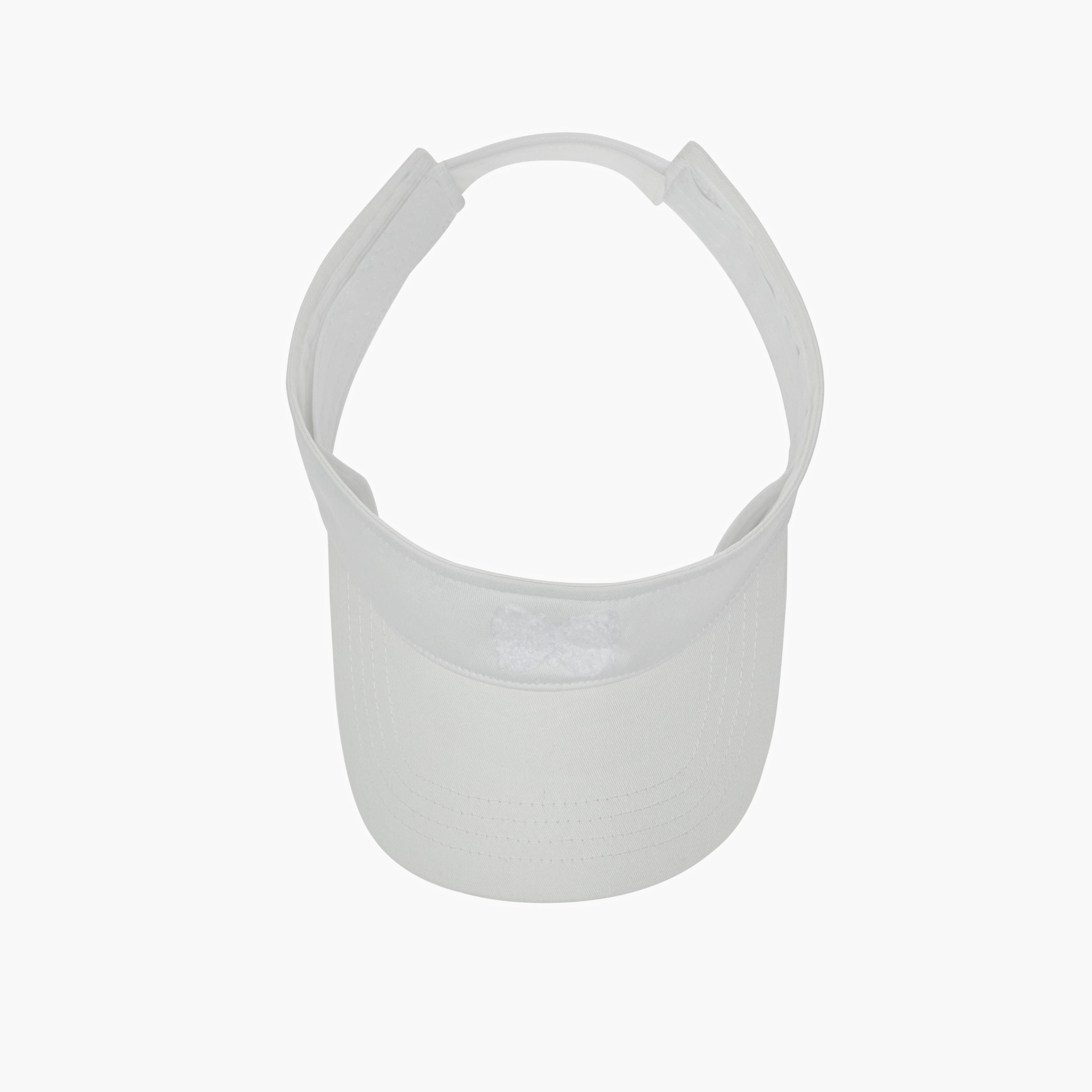 Textured Visor Cap with Elasticated Strap-women-clothingaccessories-capsandhats-image-8