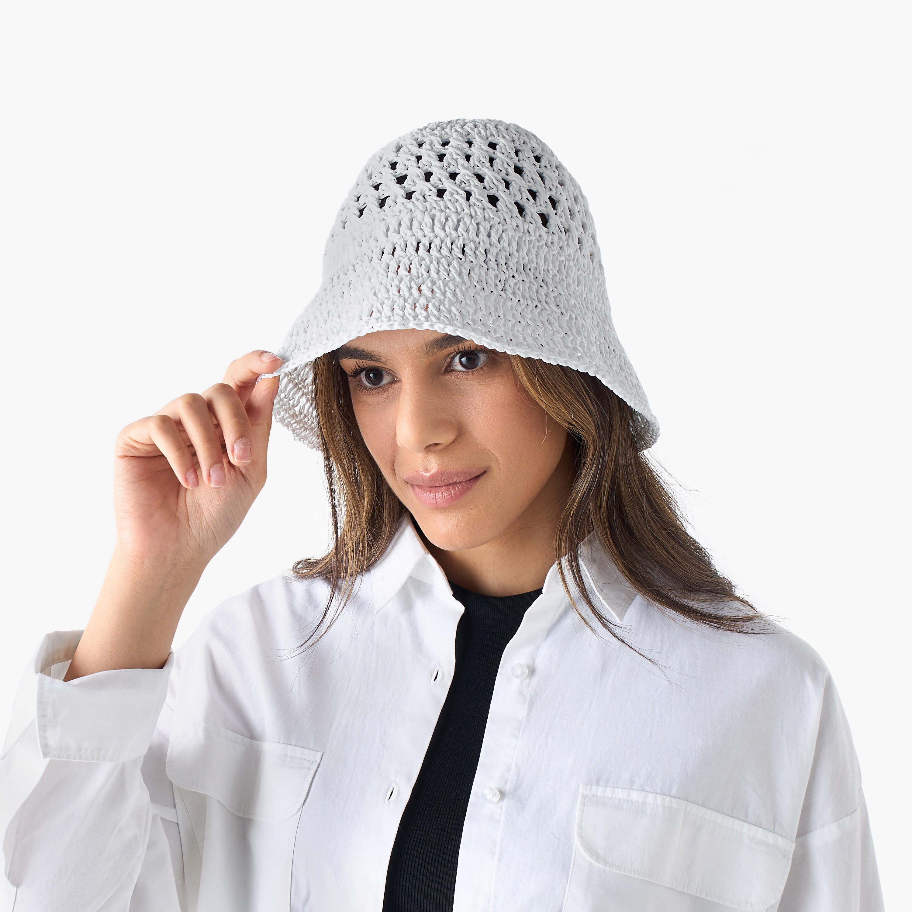 Textured Bucket Hat-women-clothingaccessories-capsandhats-image-2