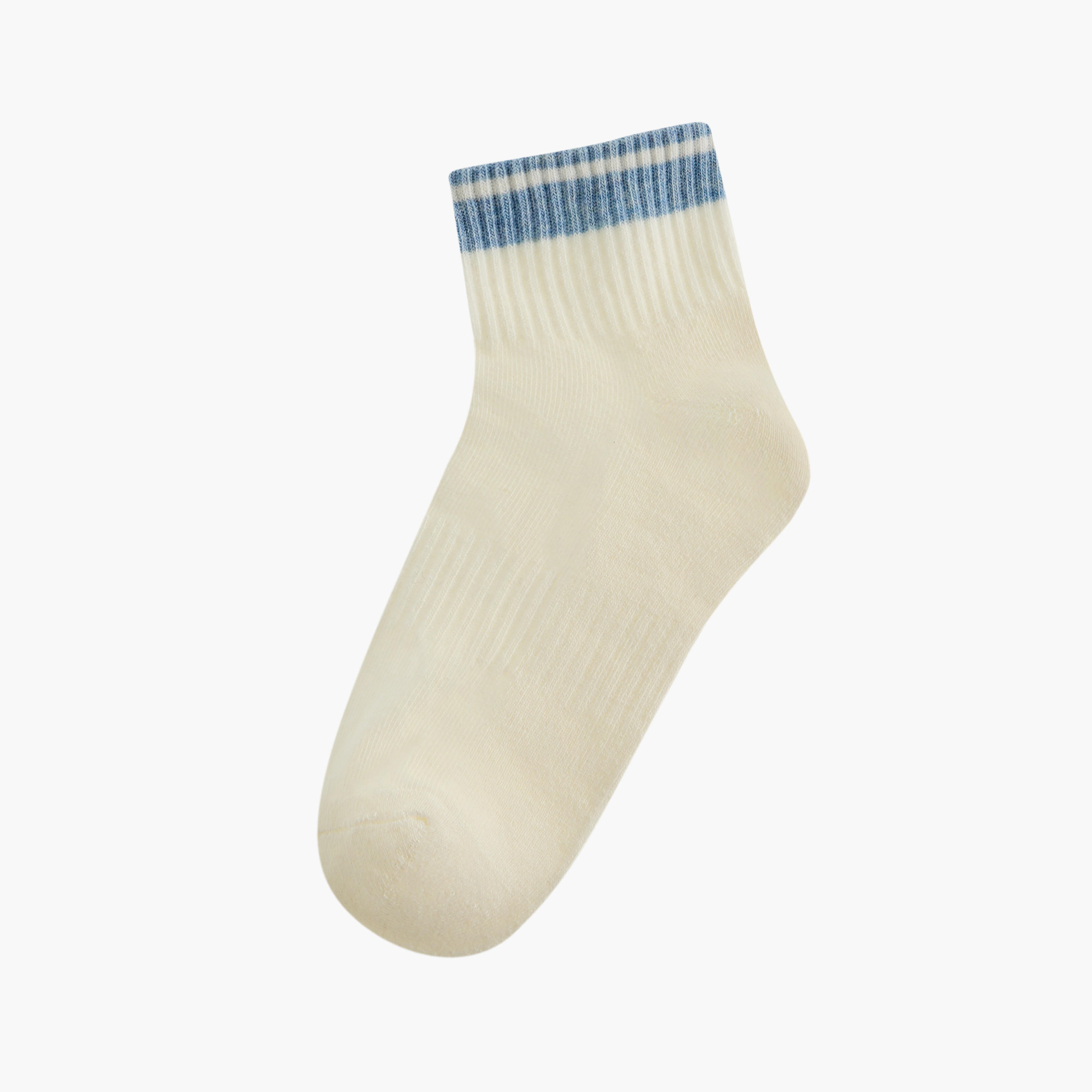 طقم جوارب مقلمة 3 أزواج بطول الكاحل -women-socksandstockings-image-2