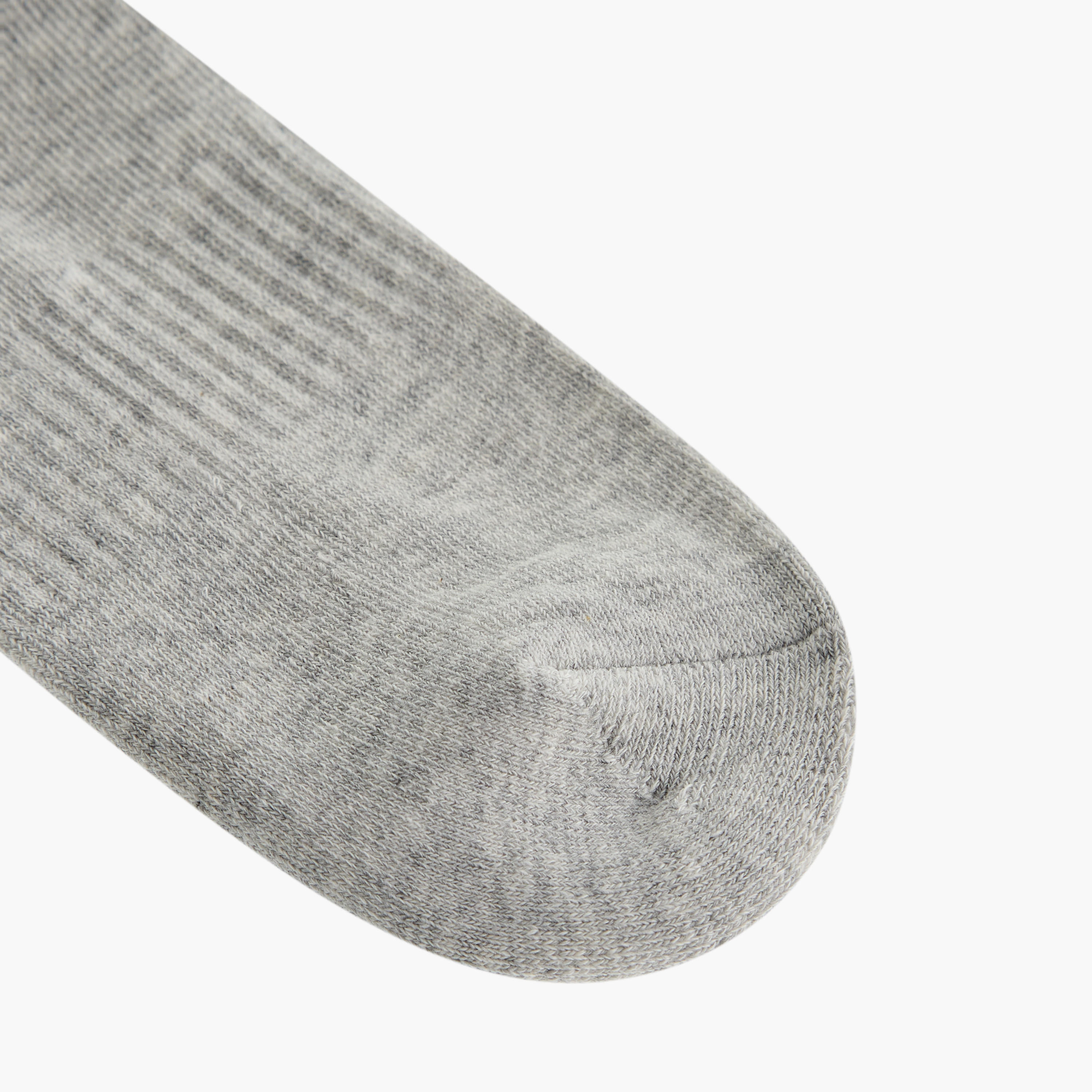 طقم جوارب مقلمة 3 أزواج بطول الكاحل -women-socksandstockings-image-4