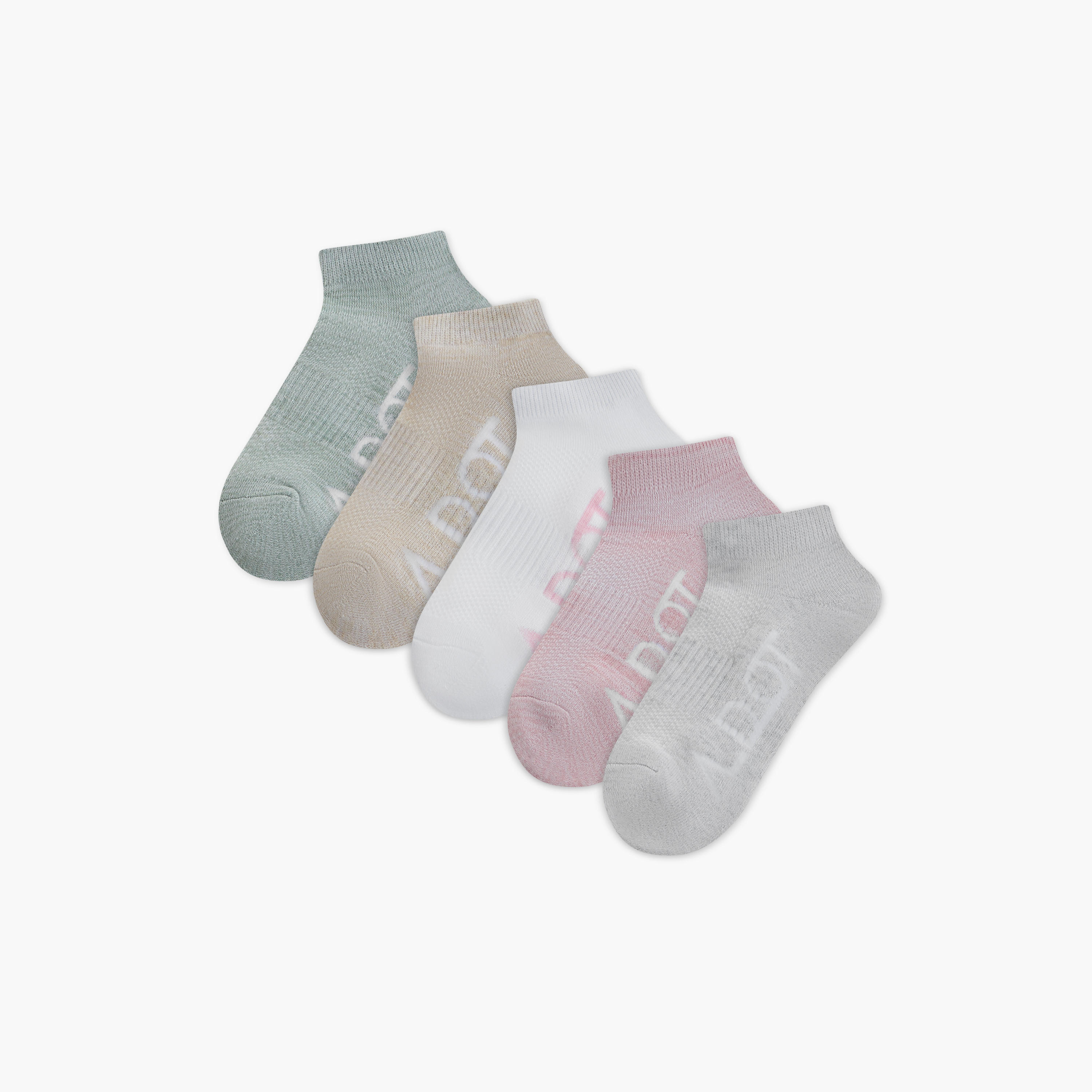 Set of 5 - Printed Ankle Length Socks-women-socksandstockings-image-1