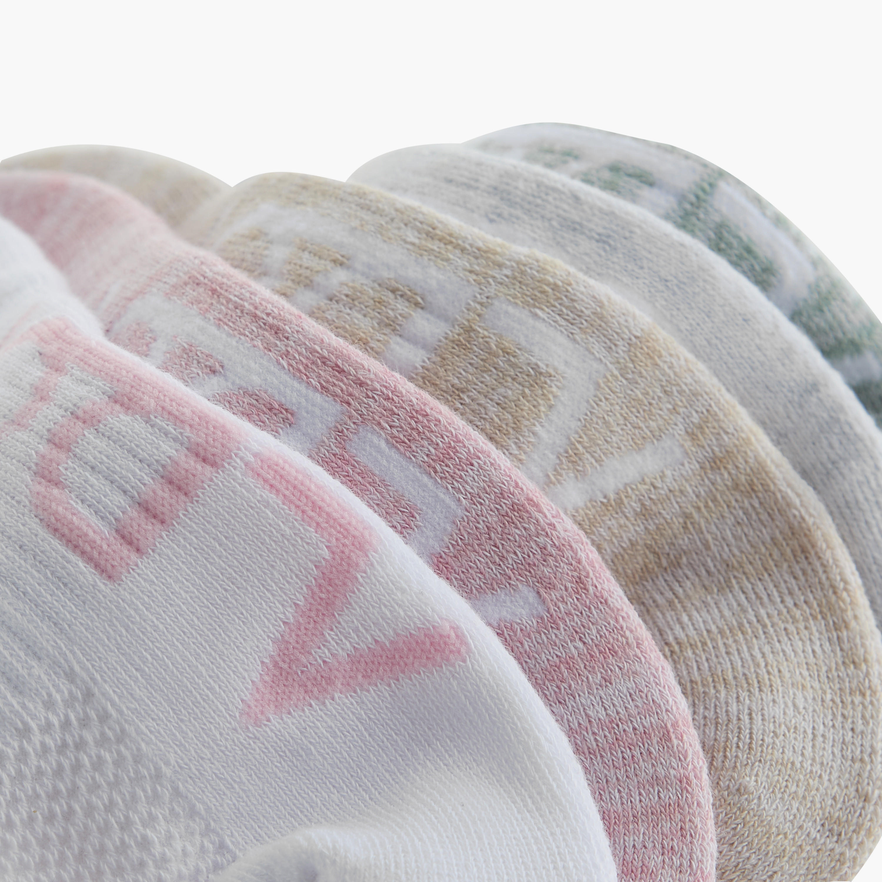 Set of 5 - Printed Ankle Length Socks-women-socksandstockings-image-4
