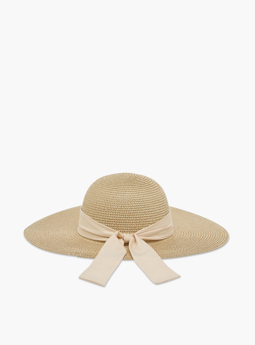 قبعة بارزة الملمس بتفاصيل رباط-women-clothingaccessories-capsandhats-image-8