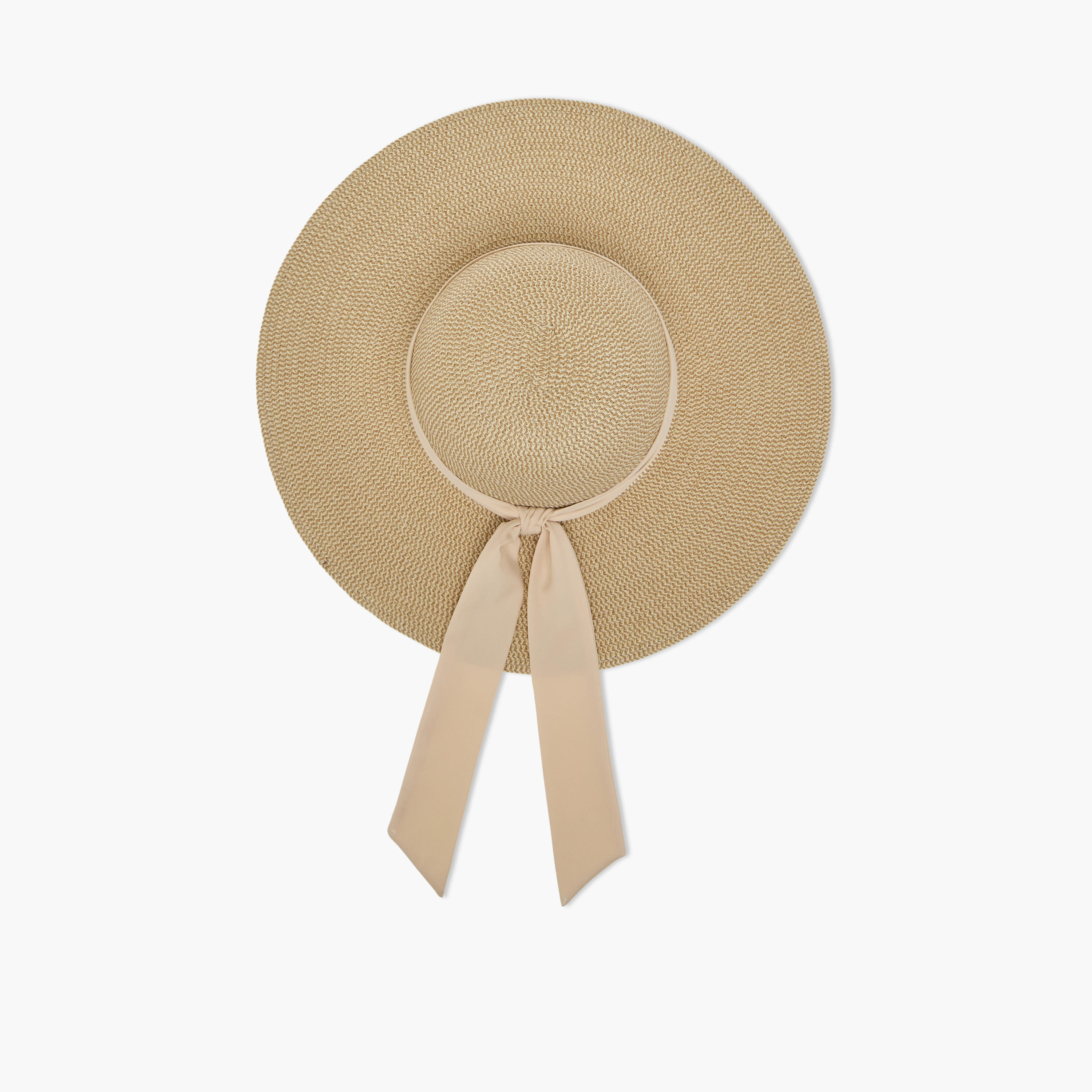 قبعة بارزة الملمس بتفاصيل رباط-women-clothingaccessories-capsandhats-image-4