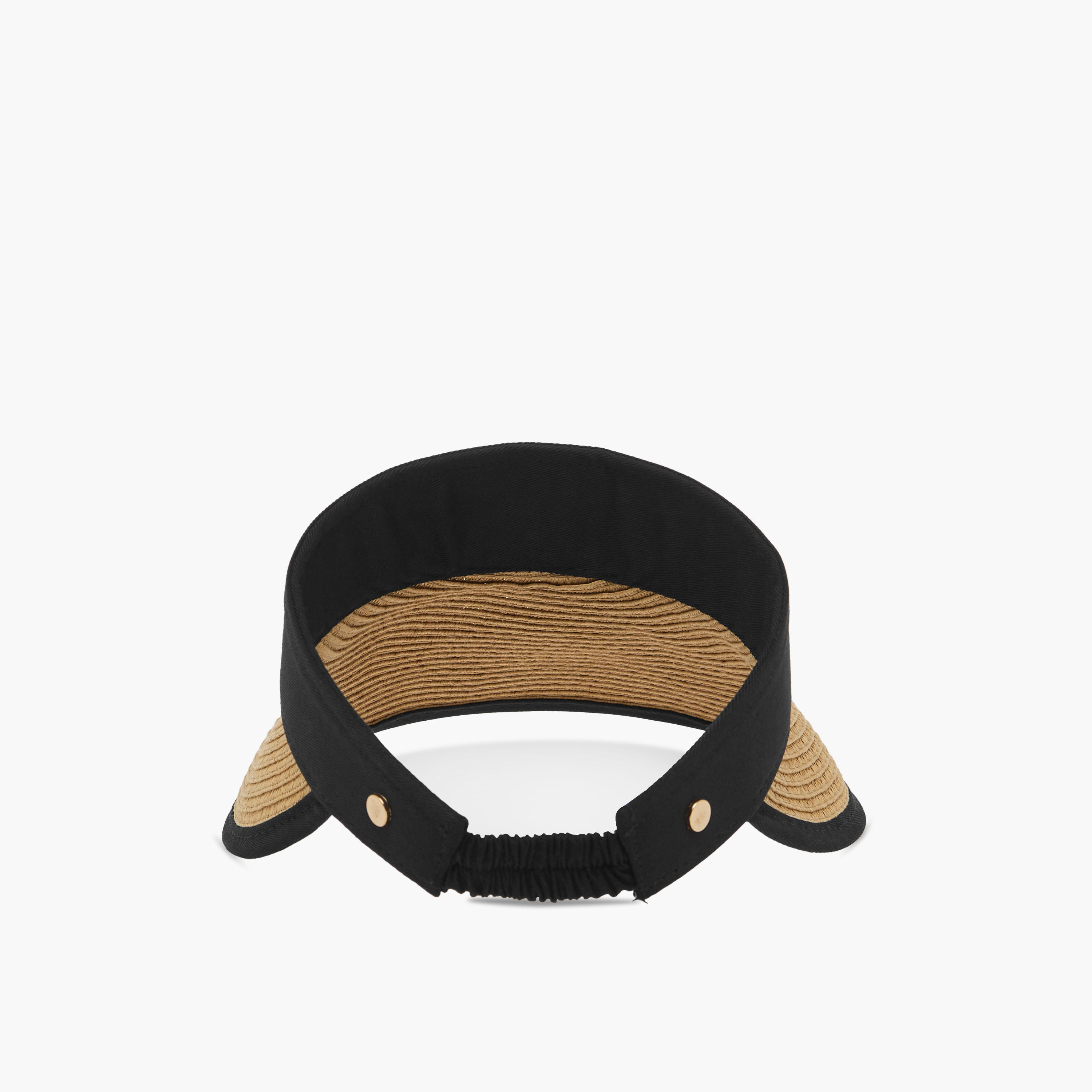 كاب بارز الملمس بحزام مطاطي -women-clothingaccessories-capsandhats-image-4