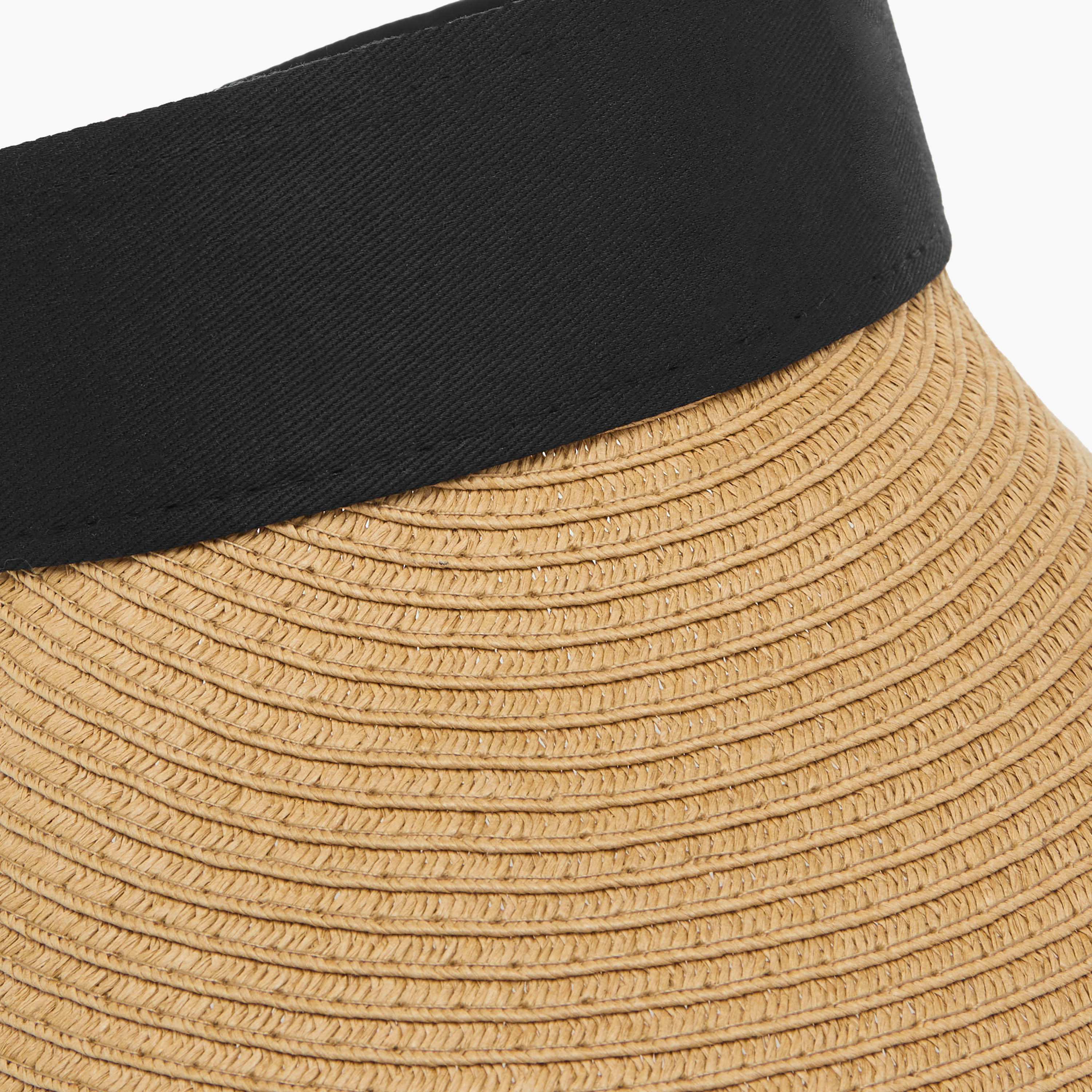 كاب بارز الملمس بحزام مطاطي -women-clothingaccessories-capsandhats-image-3