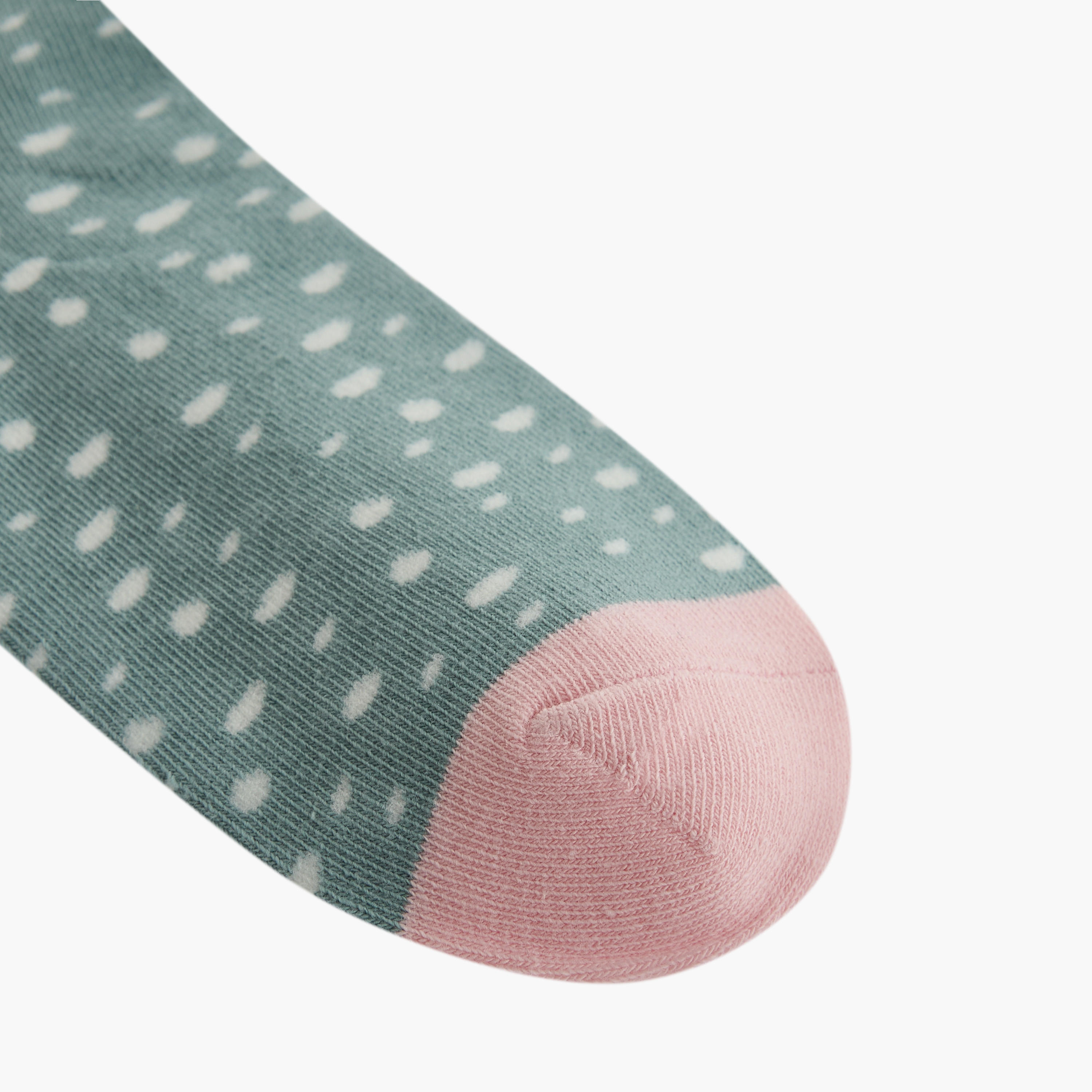 Pack of 5 - Assorted Crew Length Socks-women-socksandstockings-image-5