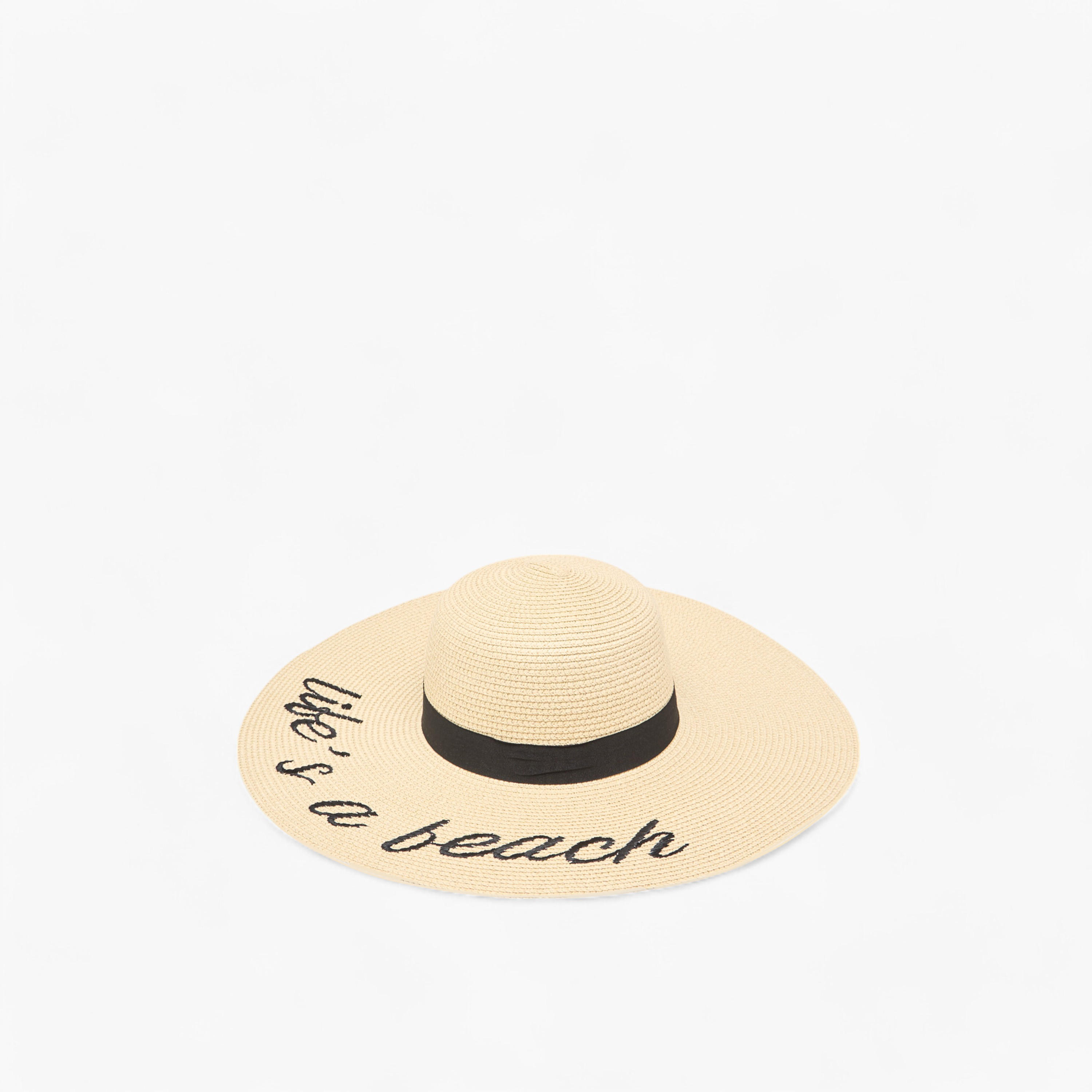 قبعة خيزران مطرزة-women-clothingaccessories-capsandhats-image-3