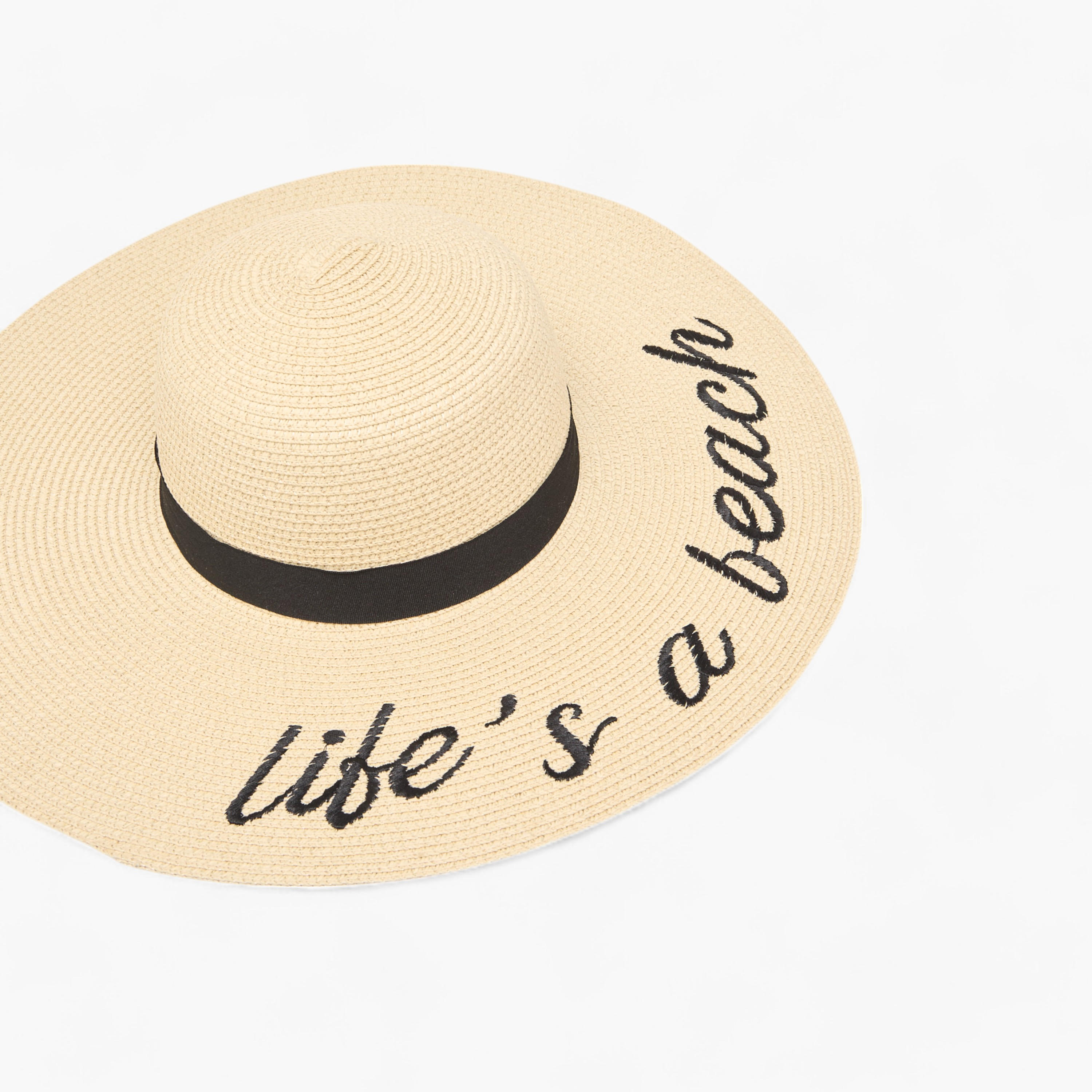 قبعة خيزران مطرزة-women-clothingaccessories-capsandhats-image-5