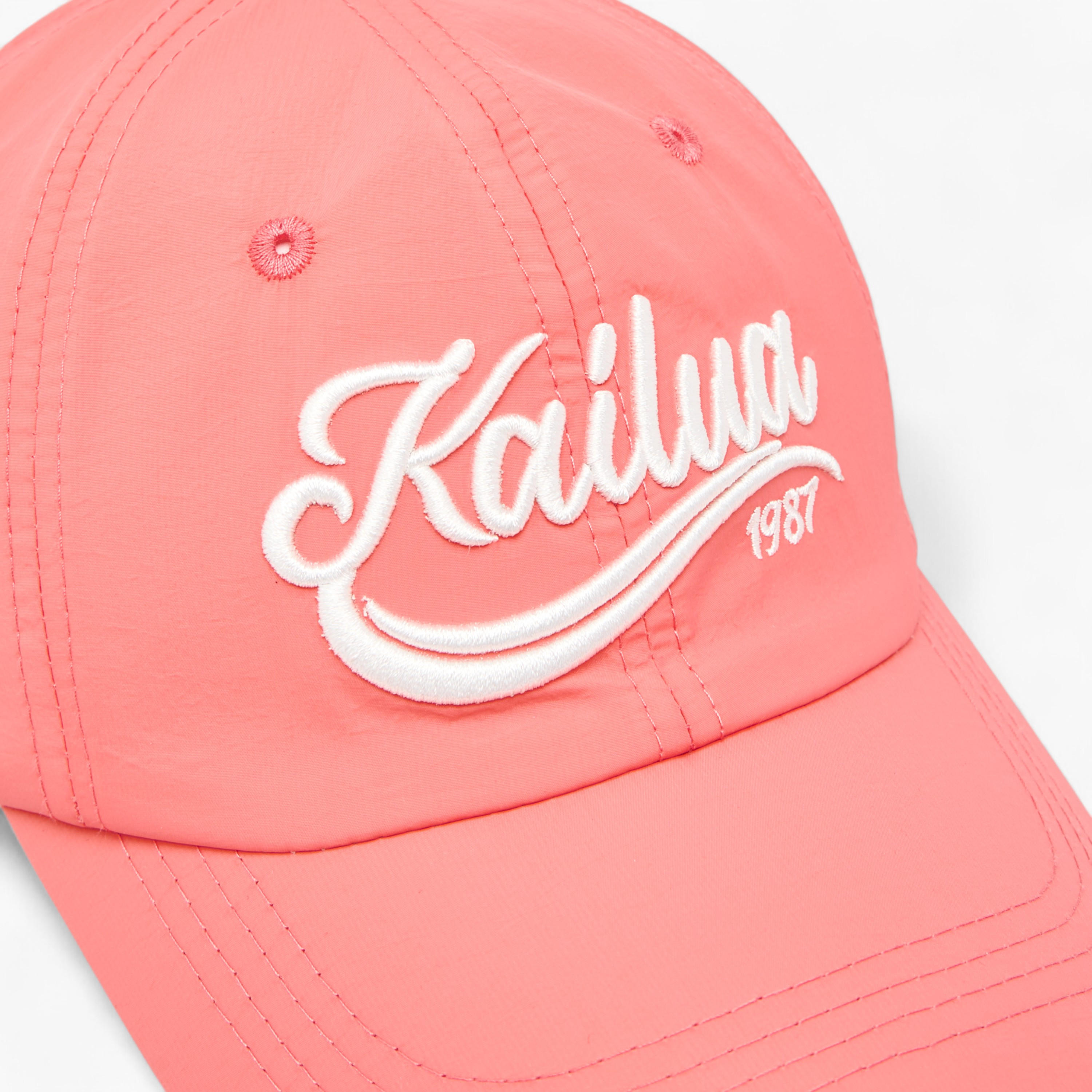 Embroidered Cap with Buckled Strap Closure-women-clothingaccessories-capsandhats-image-6