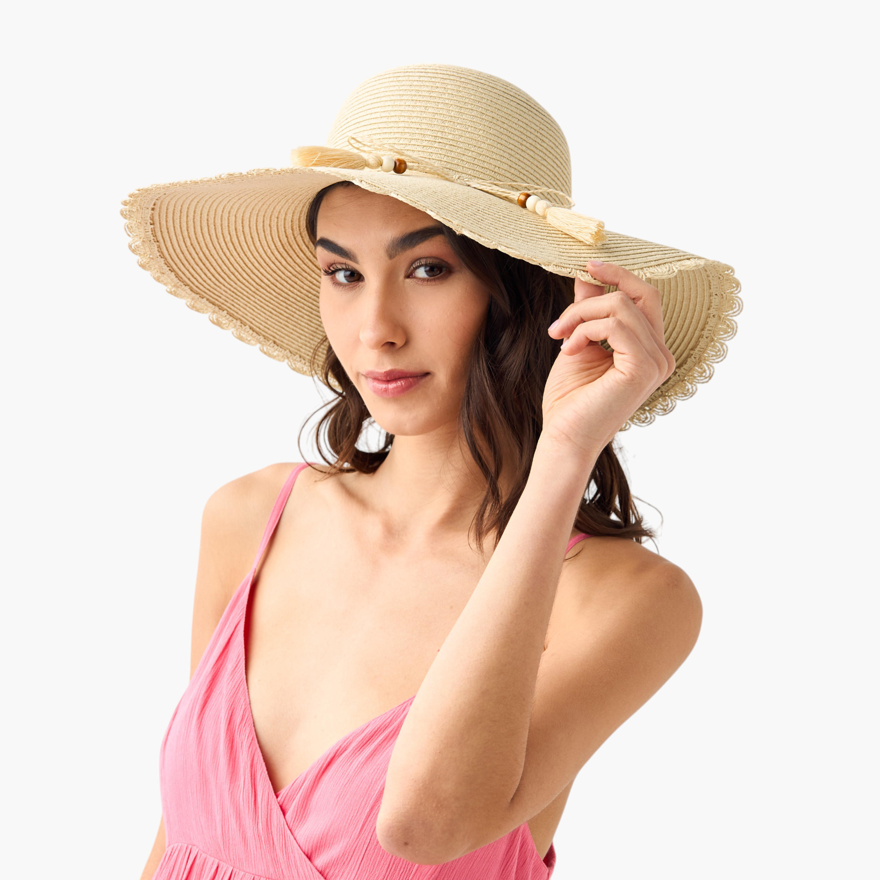 Textured Bamboo Hat-women-clothingaccessories-capsandhats-image-2
