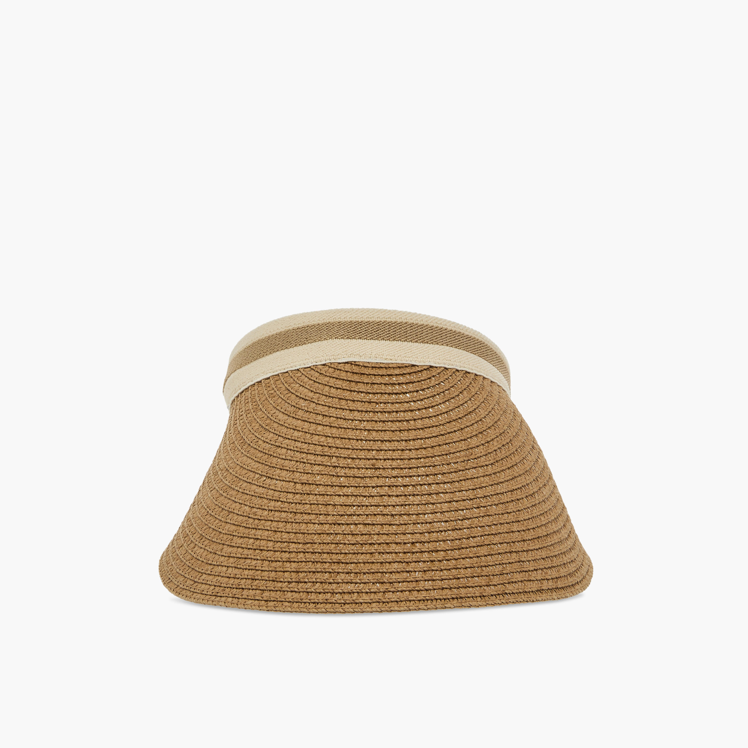 Textured Visor Cap-women-clothingaccessories-capsandhats-image-1
