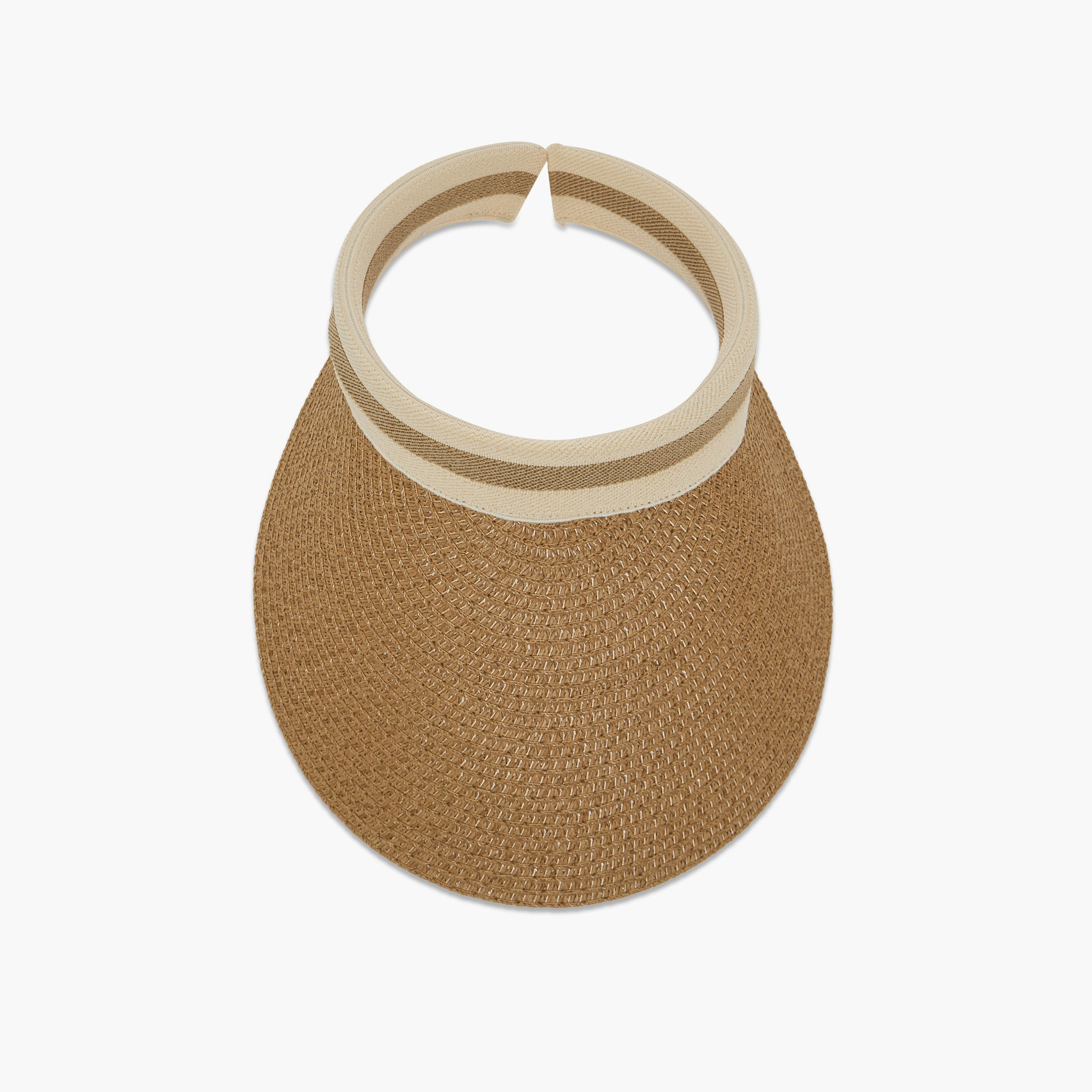 Textured Visor Cap-women-clothingaccessories-capsandhats-image-3