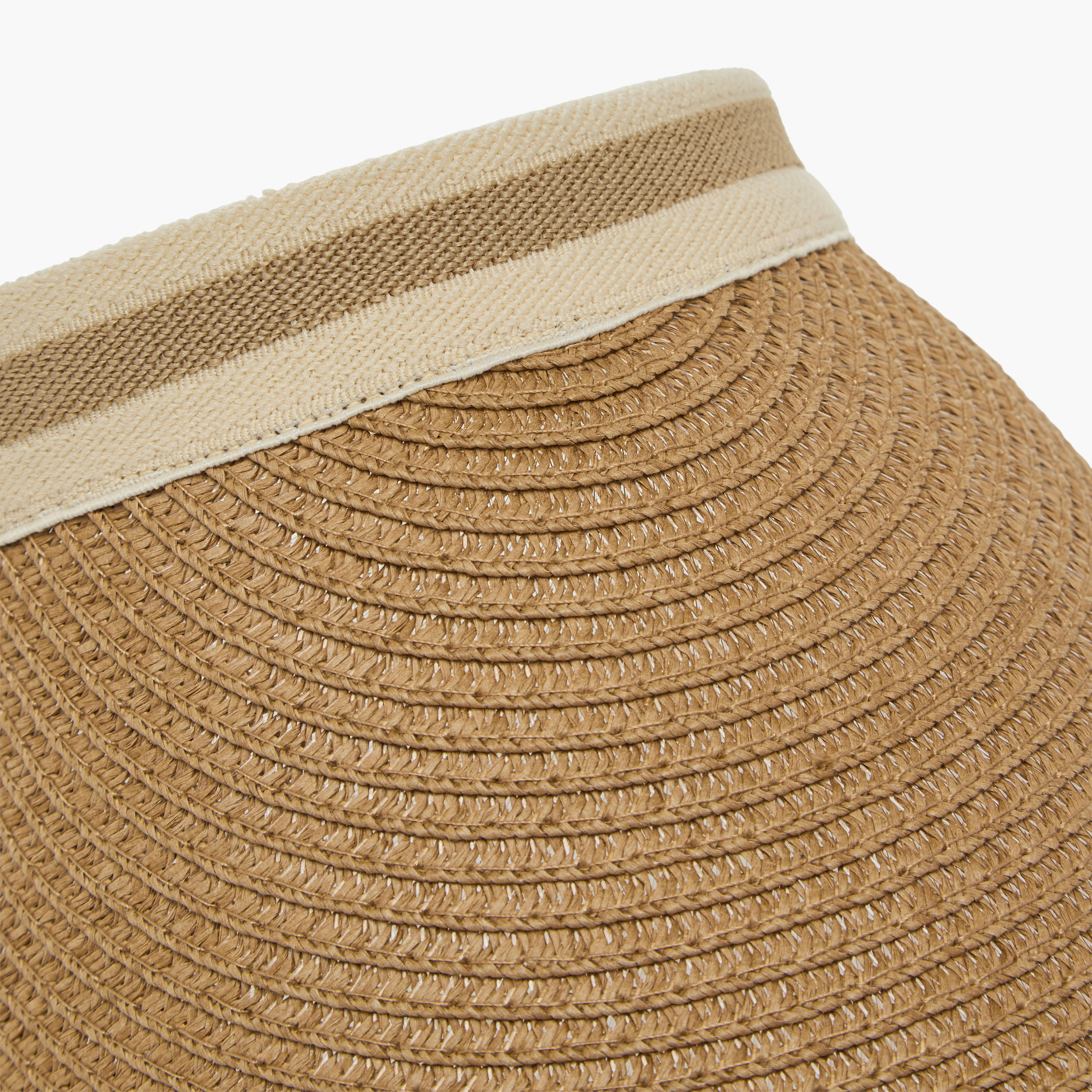 Textured Visor Cap-women-clothingaccessories-capsandhats-image-7