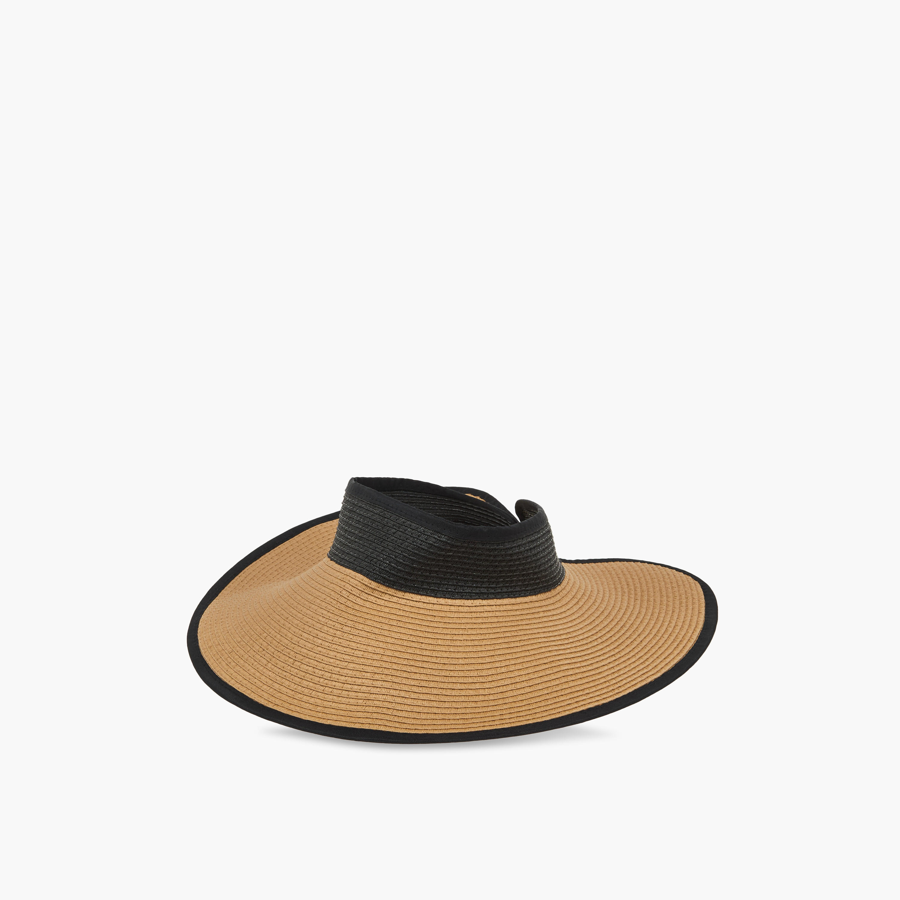 Textured Visor Hat-women-clothingaccessories-capsandhats-image-3