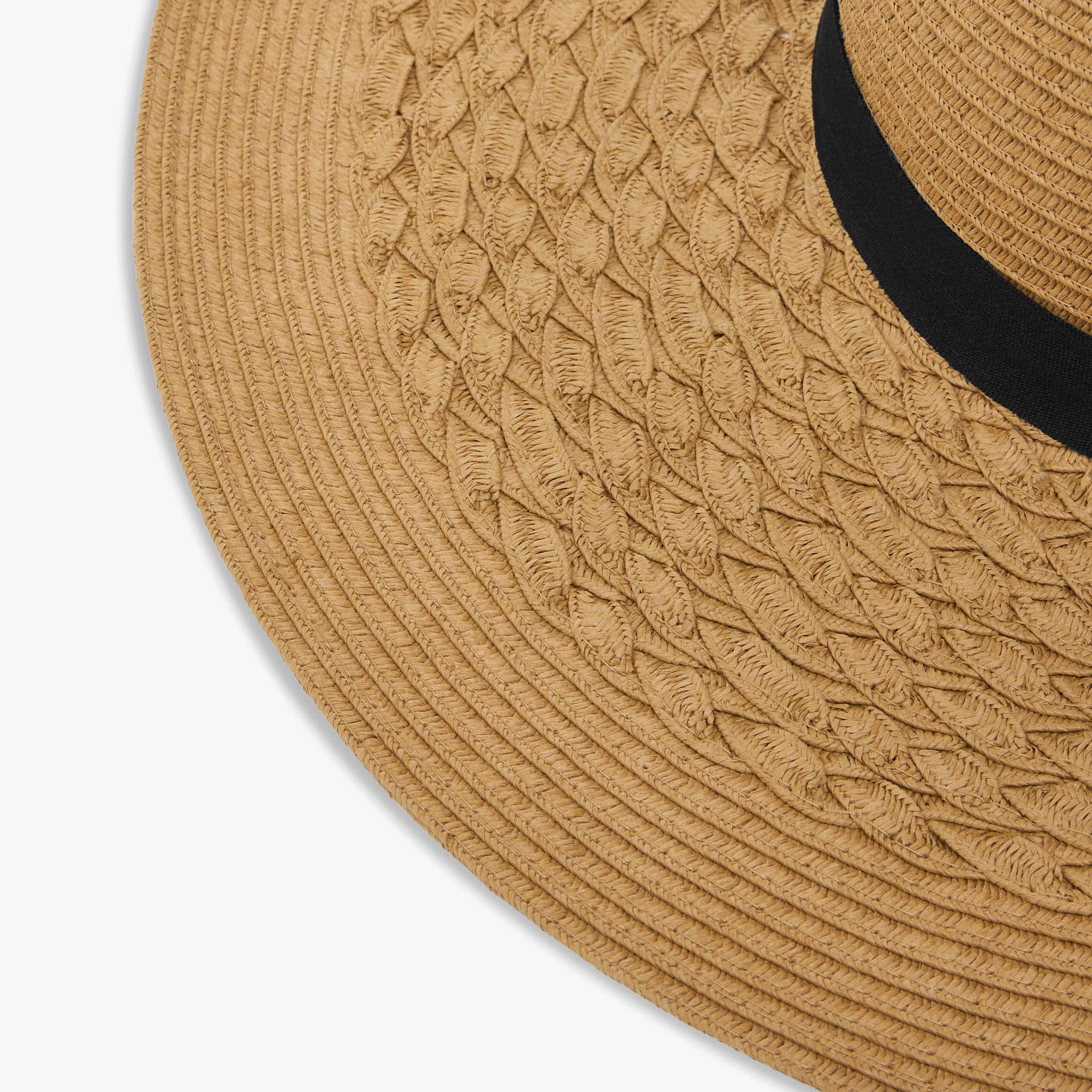 Textured Hat with Metal Accent-women-clothingaccessories-capsandhats-image-7
