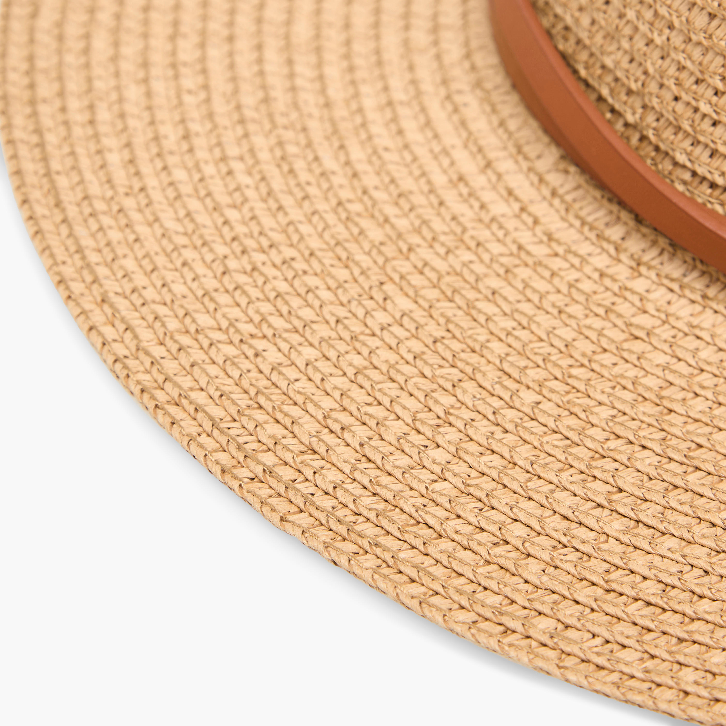 قبعة بارزة الملمس بتفاصيل حزام-women-clothingaccessories-capsandhats-image-7
