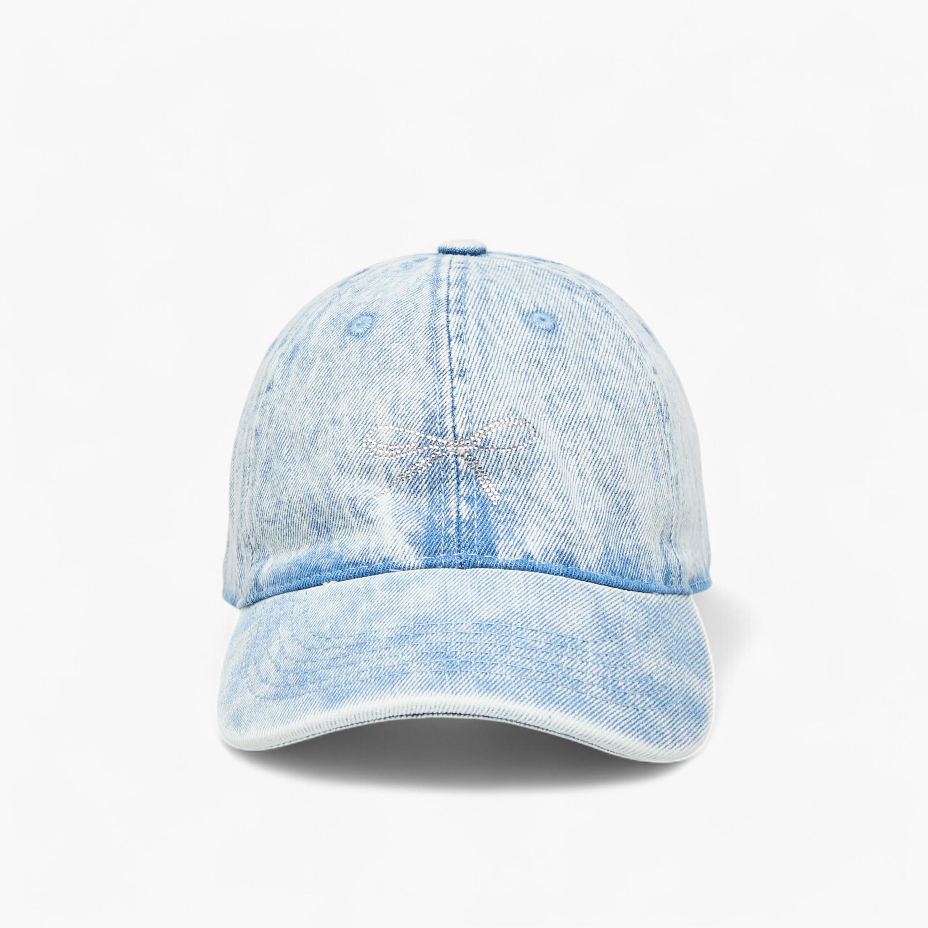 كاب دينم بحزام إغلاق بإبزيم-women-clothingaccessories-capsandhats-image-8