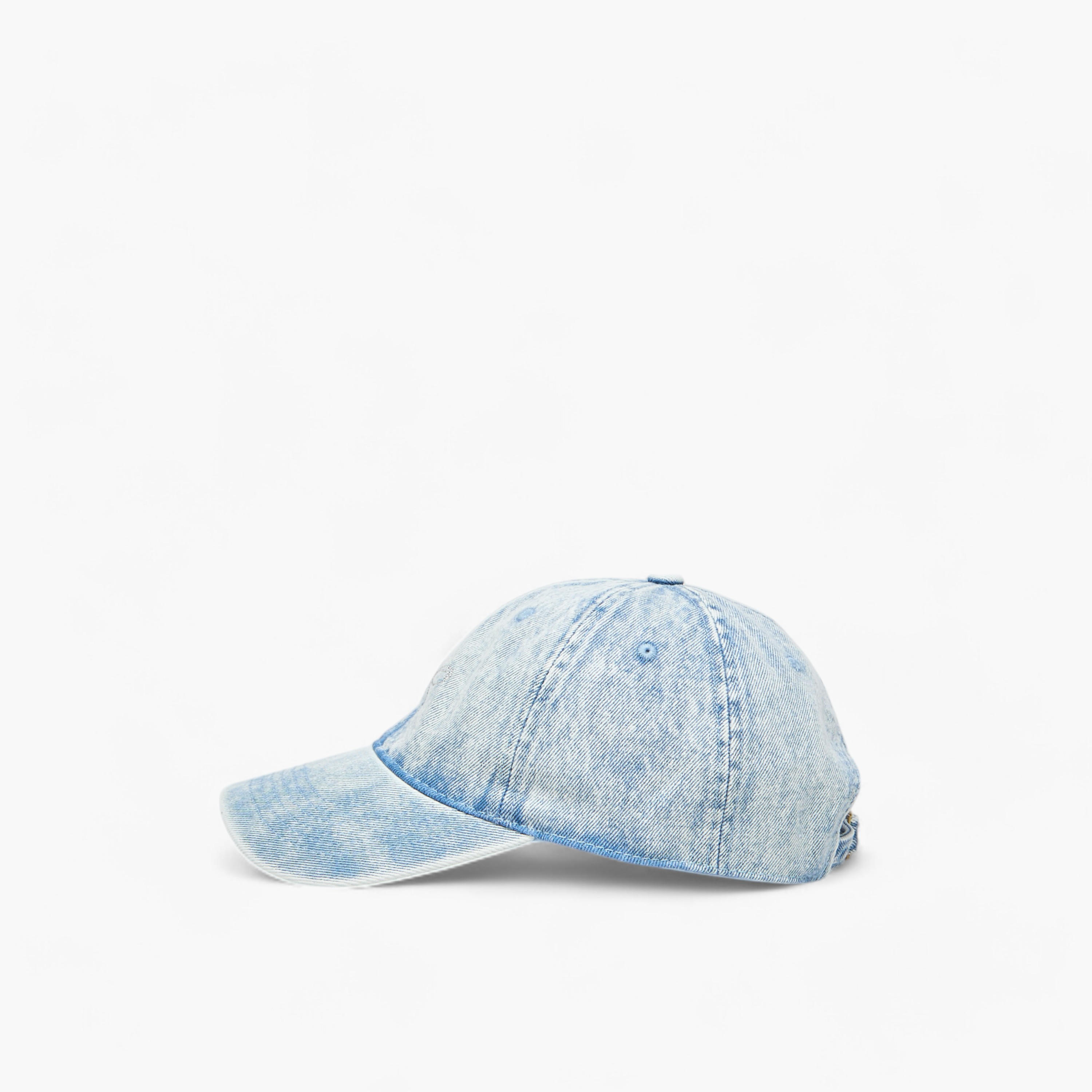 كاب دينم بحزام إغلاق بإبزيم-women-clothingaccessories-capsandhats-image-5