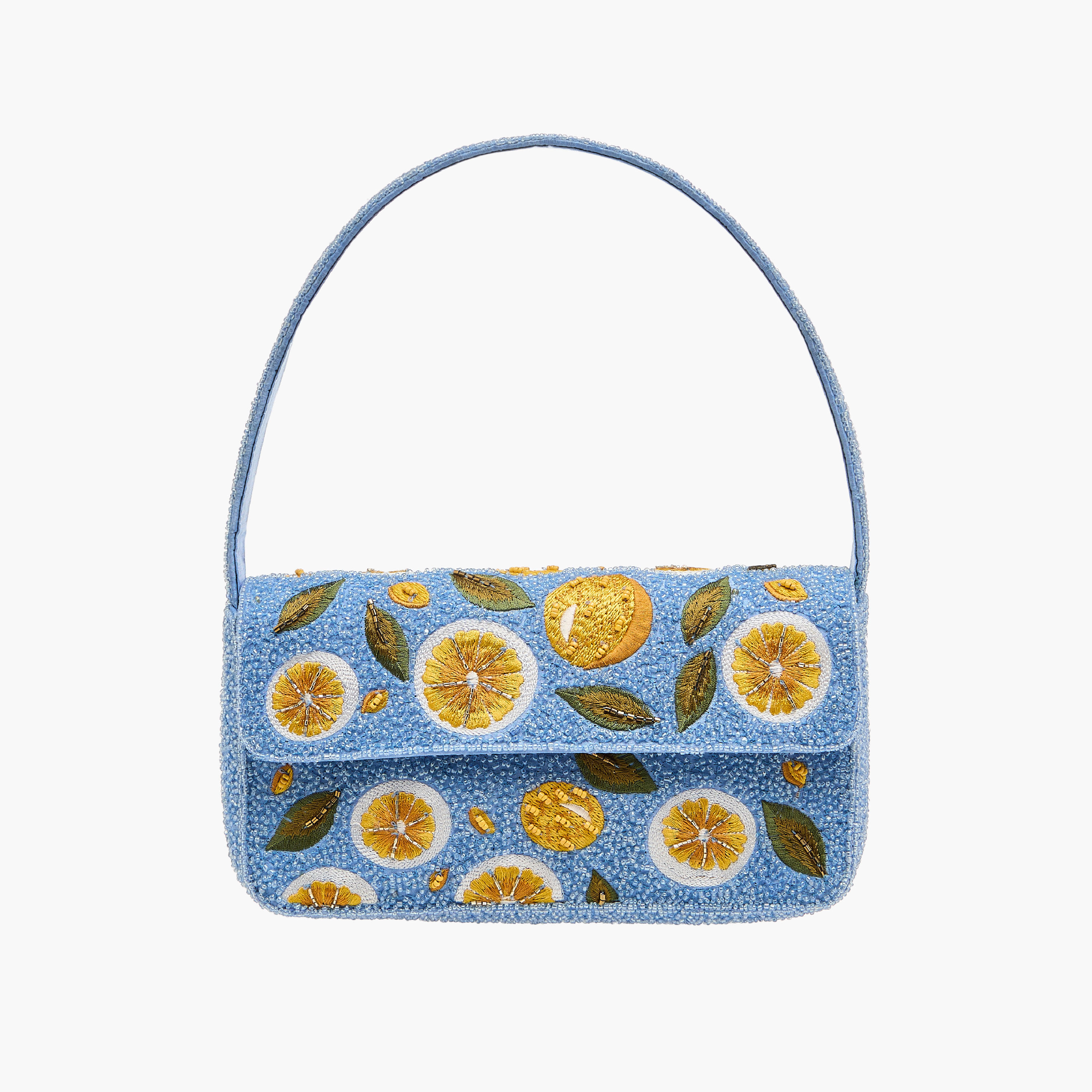 شنطة كتف مزينة بطية إغلاق-women-bagsandwallets-handbags-image-1