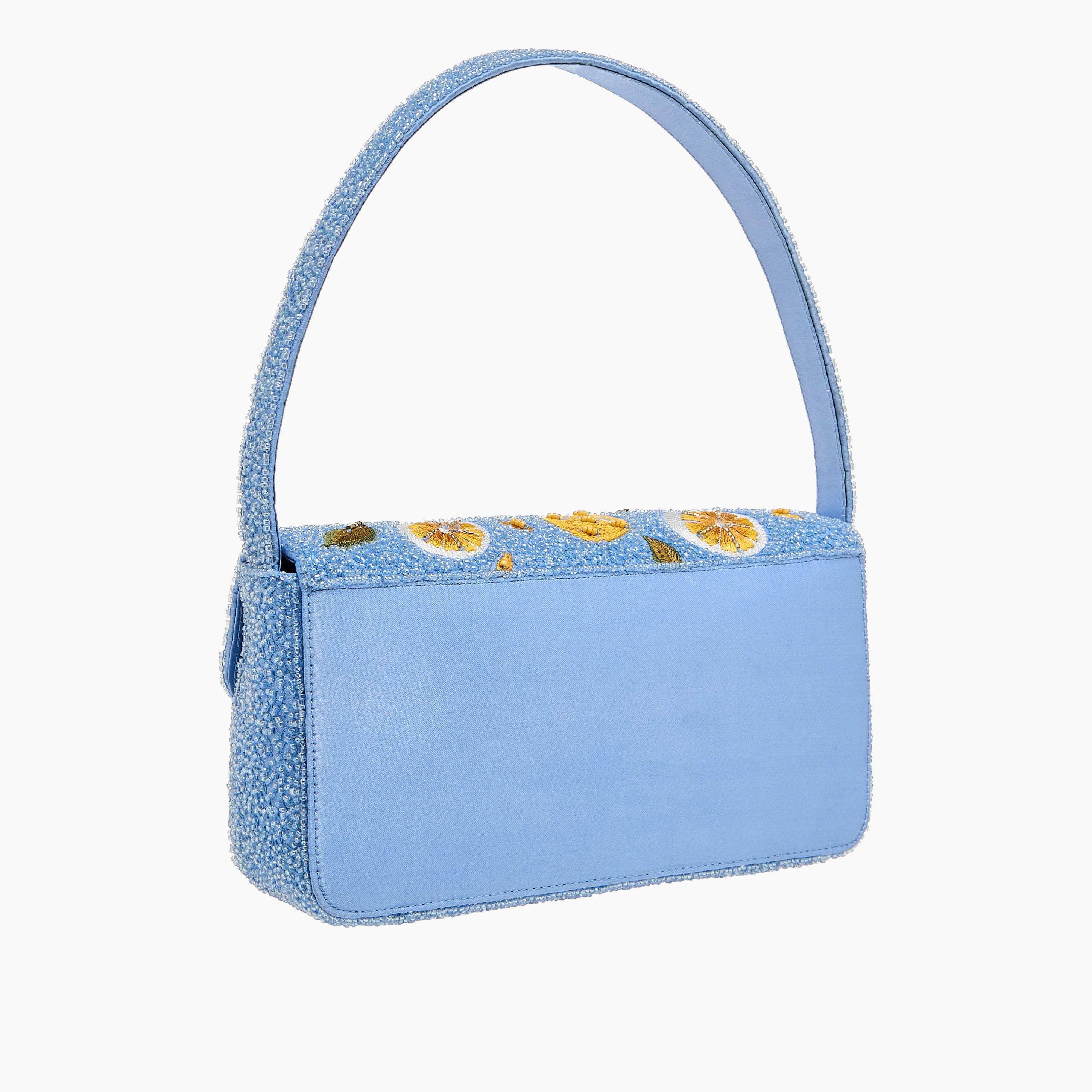 شنطة كتف مزينة بطية إغلاق-women-bagsandwallets-handbags-image-4