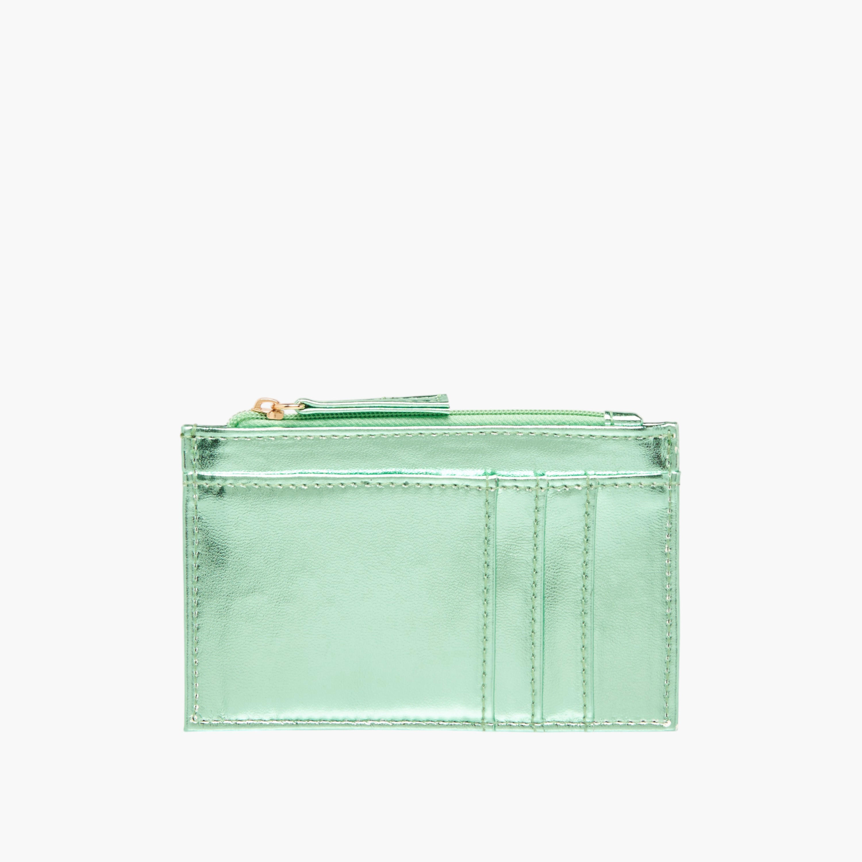 Metallic Wallet with Zip Closure-women-bagsandwallets-wallets-image-1