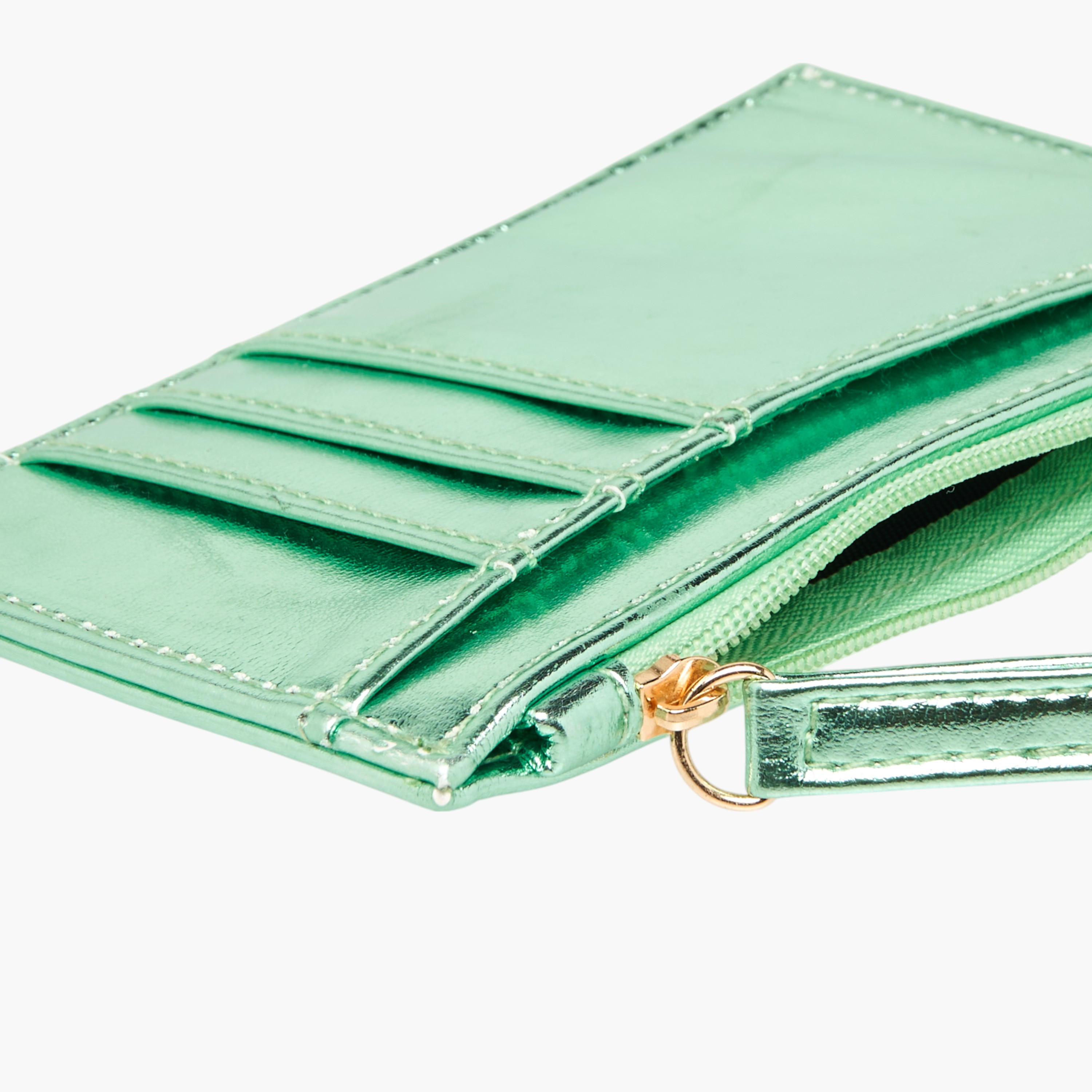 Metallic Wallet with Zip Closure-women-bagsandwallets-wallets-image-3