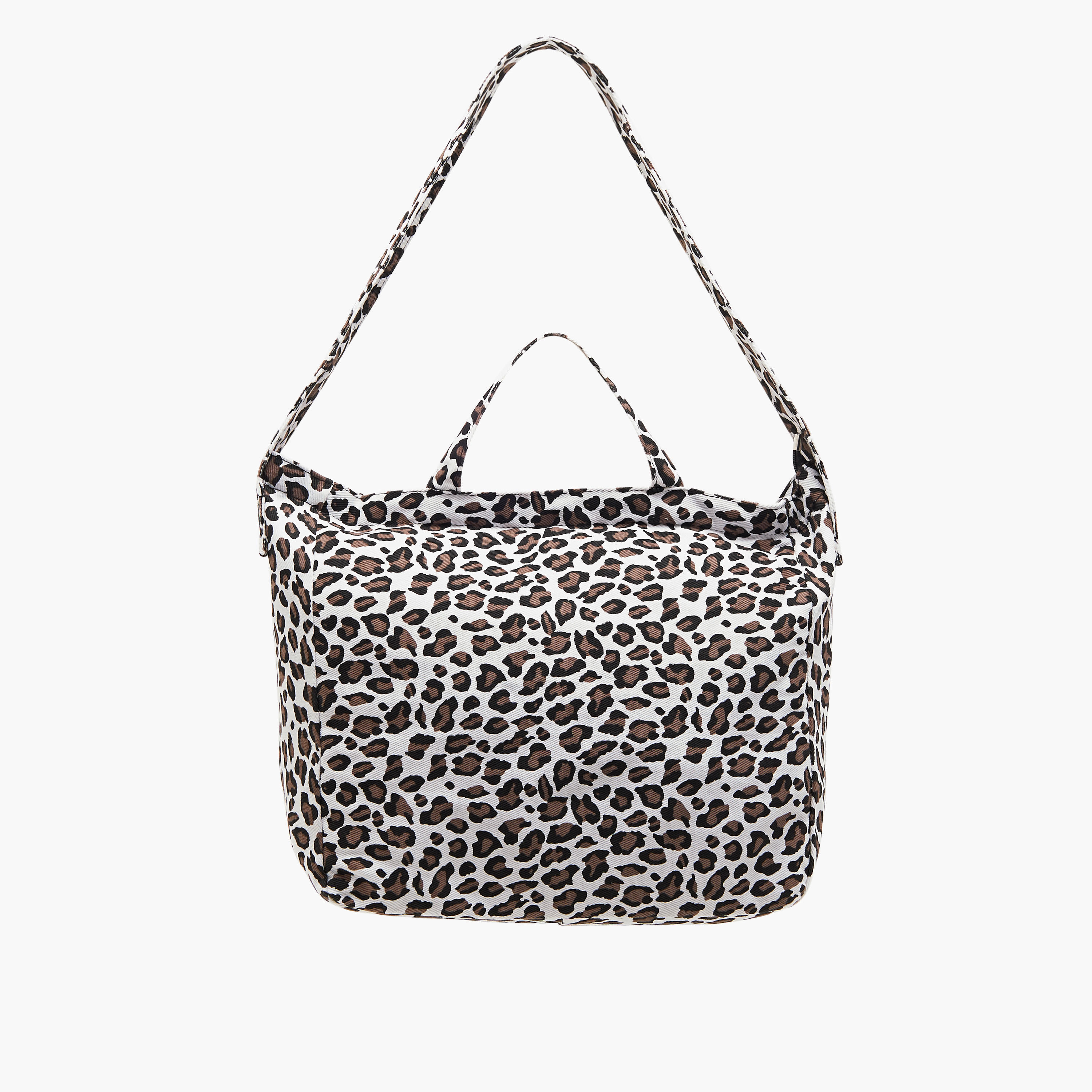 شنطة توتي بطبعات حيوانات ومقبض حزام وسحّاب إغلاق -women-bagsandwallets-handbags-image-1